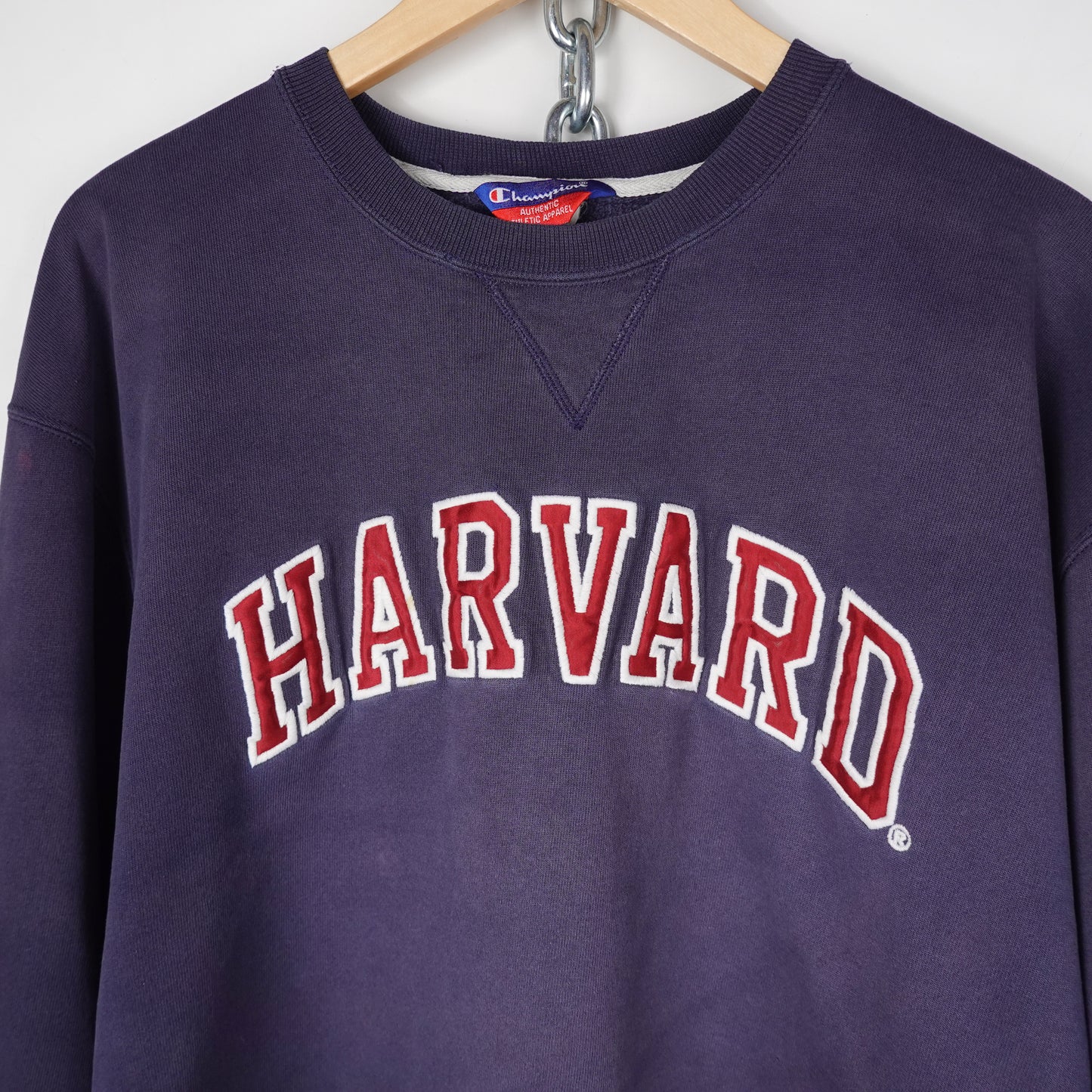Y2K Champion Harvard Crewneck - Size XL