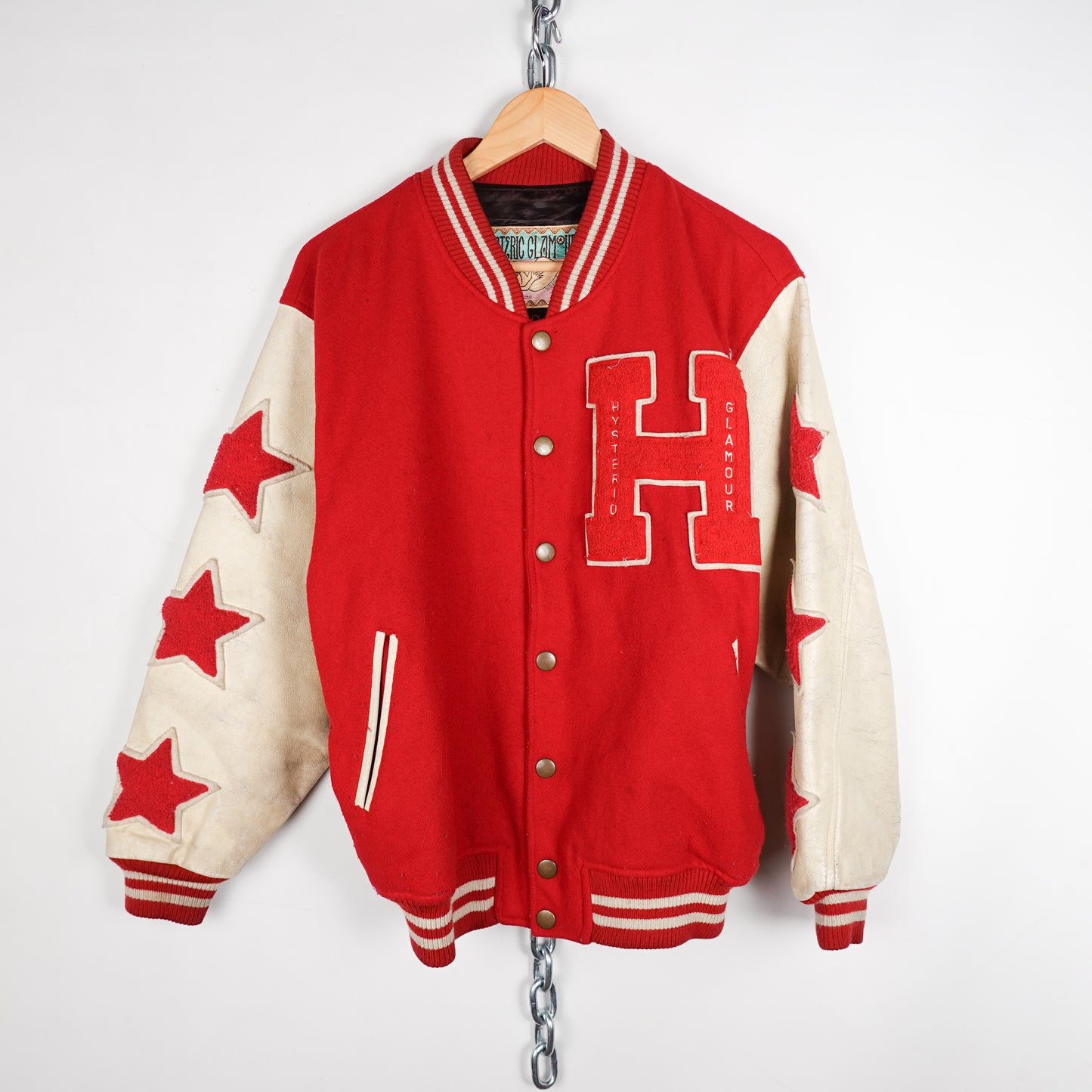 Hysteric Glamour Toy Robot Letterman Jacket - Size L