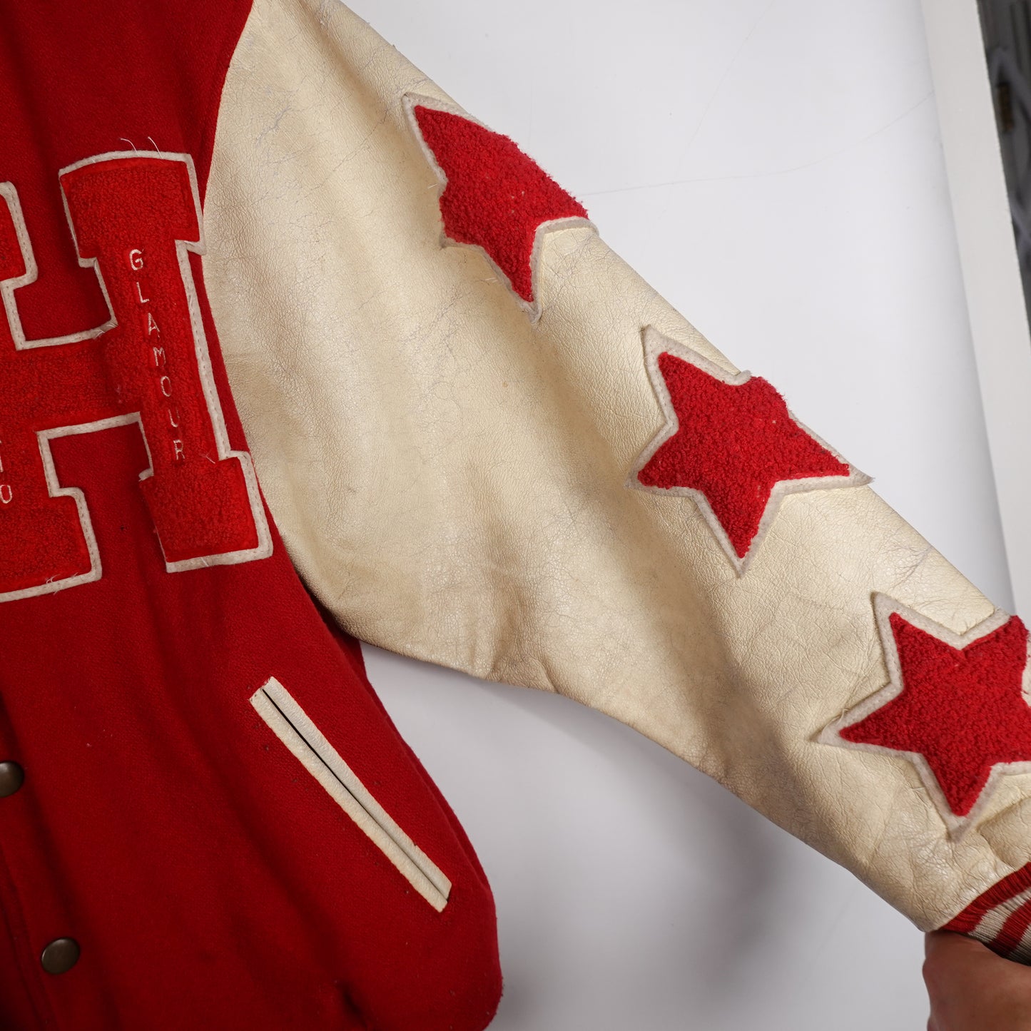 Hysteric Glamour Toy Robot Letterman Jacket - Size L