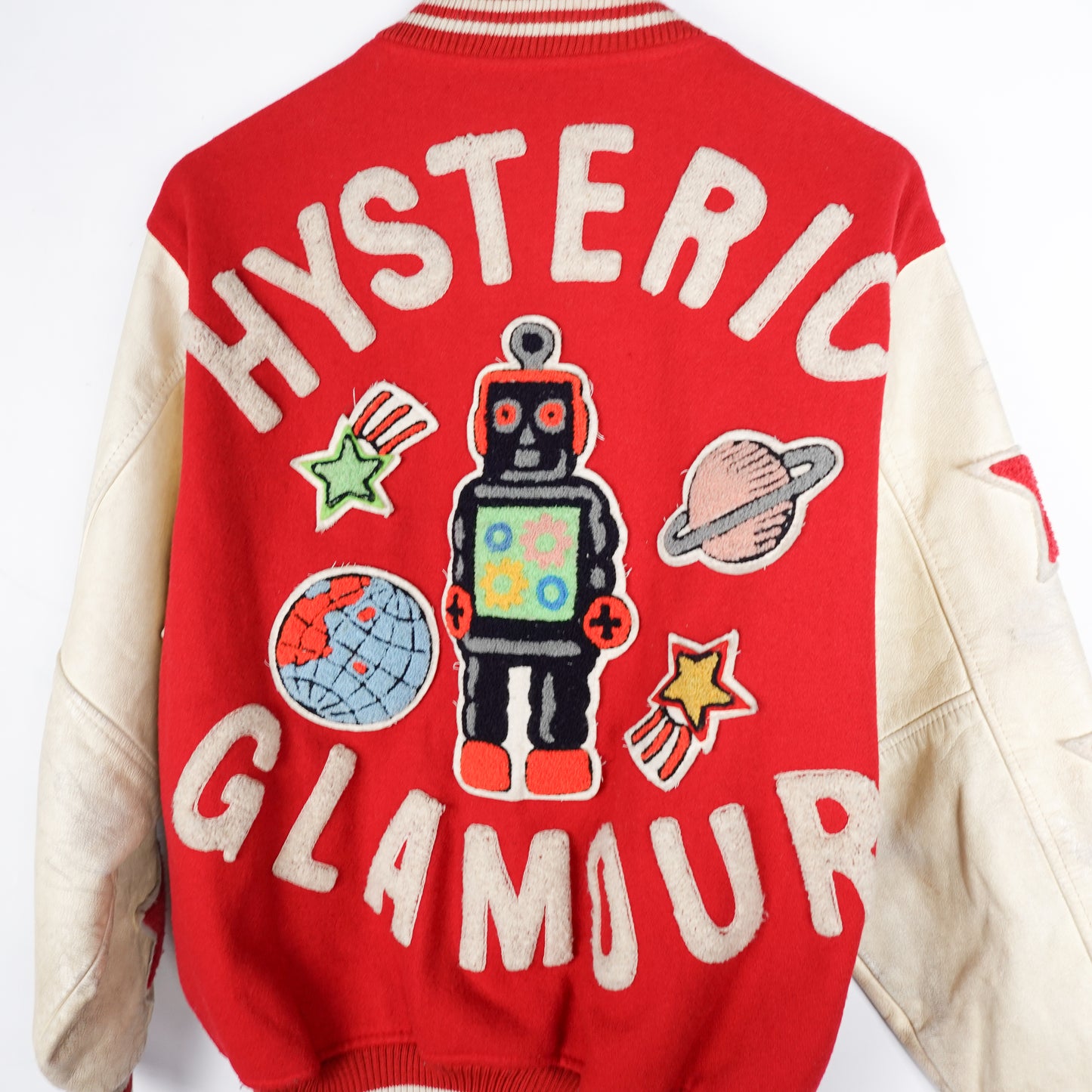 Hysteric Glamour Toy Robot Letterman Jacket - Size L
