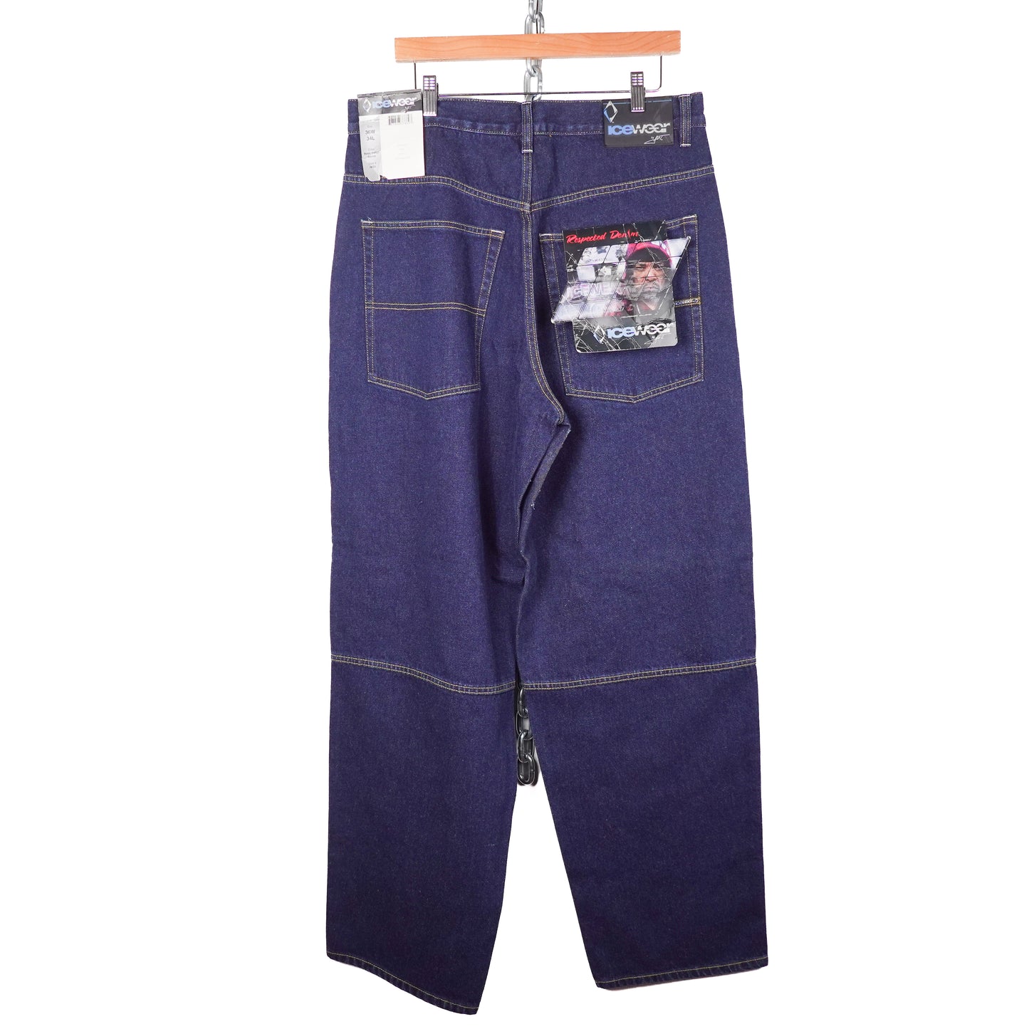 Y2K Icewear Baggy Denim - Size 34