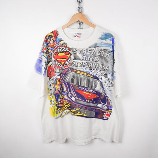 1999 Jeff Gordan Superman Racing Tee - Size XXL