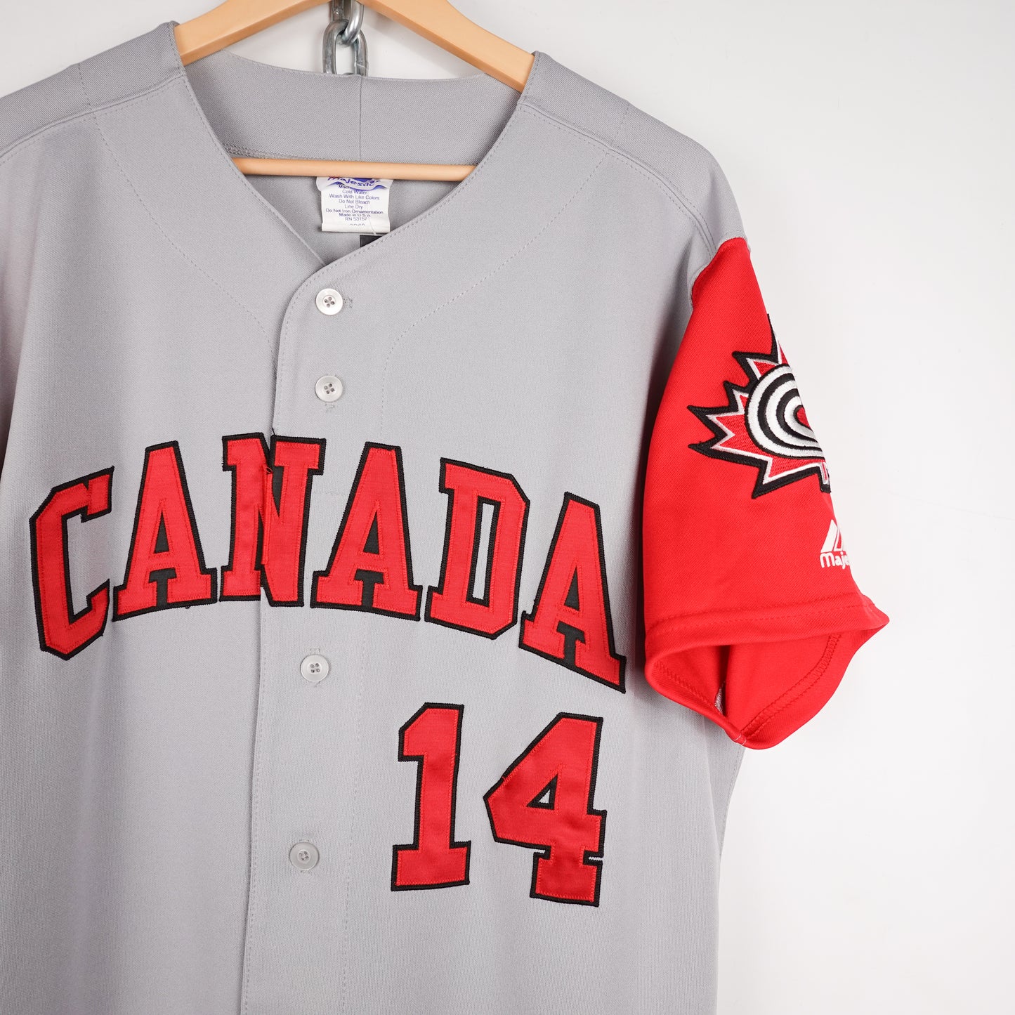 Vintage Canada Baseball Jersey - Size XL