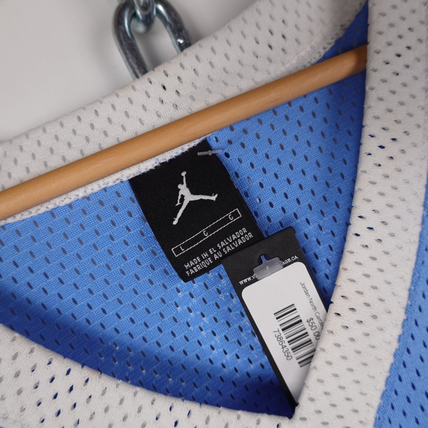 Jordan North Carolina Jersey - Size XL