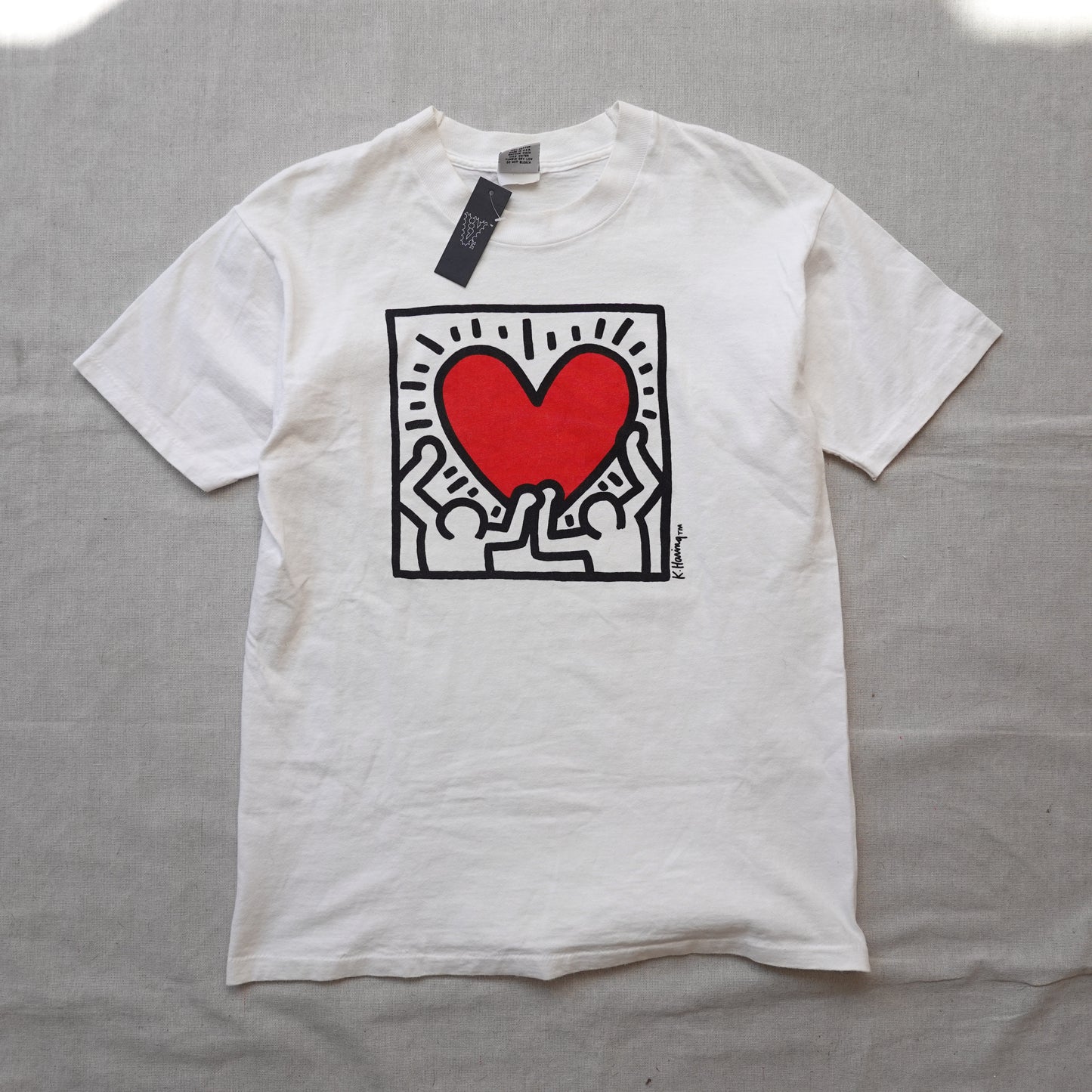 1990s Keith Haring Pop Shop Tee - Fits S