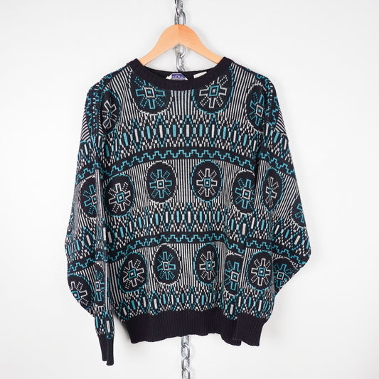 Vintage Club International Knit Sweater - Size L
