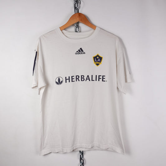 LA Galaxy Beckham Adidas Tee - Size L