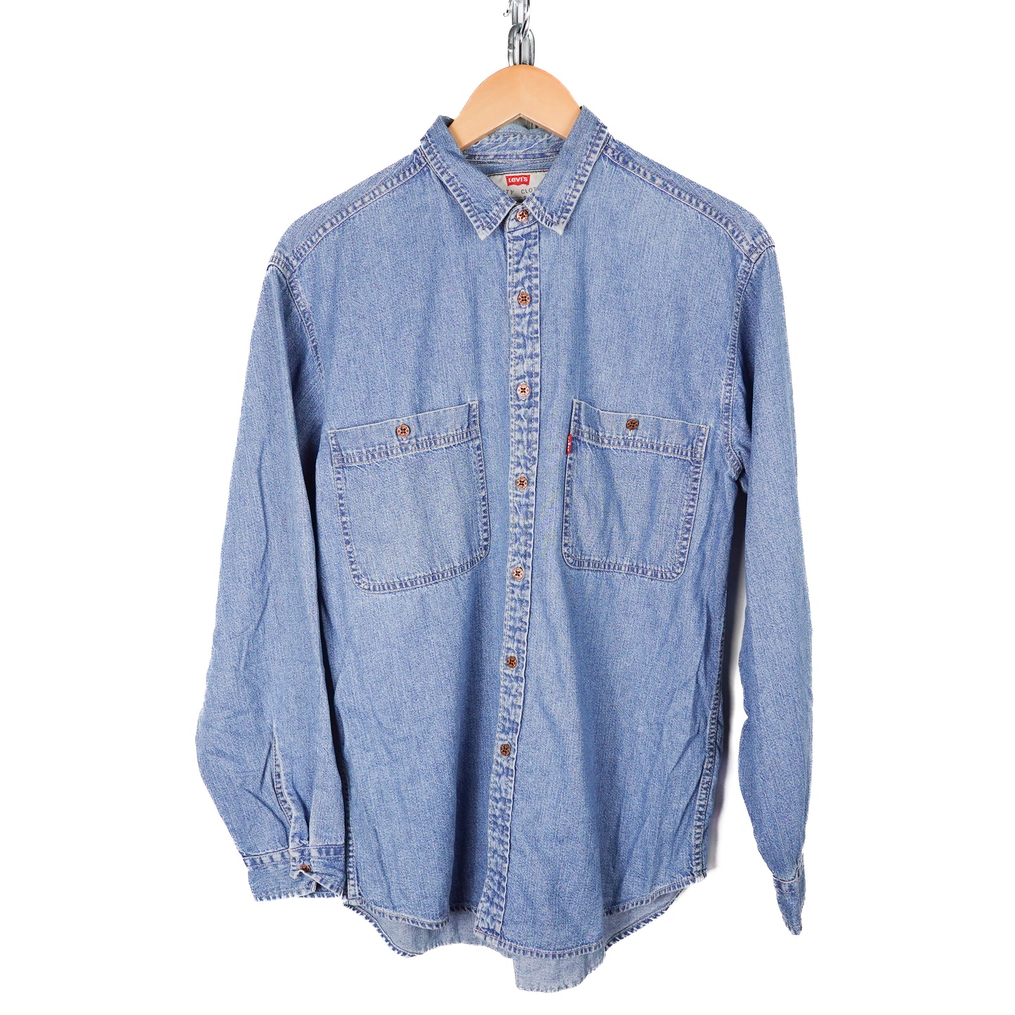 Vintage Levi's Denim Button up Shirt - Size M