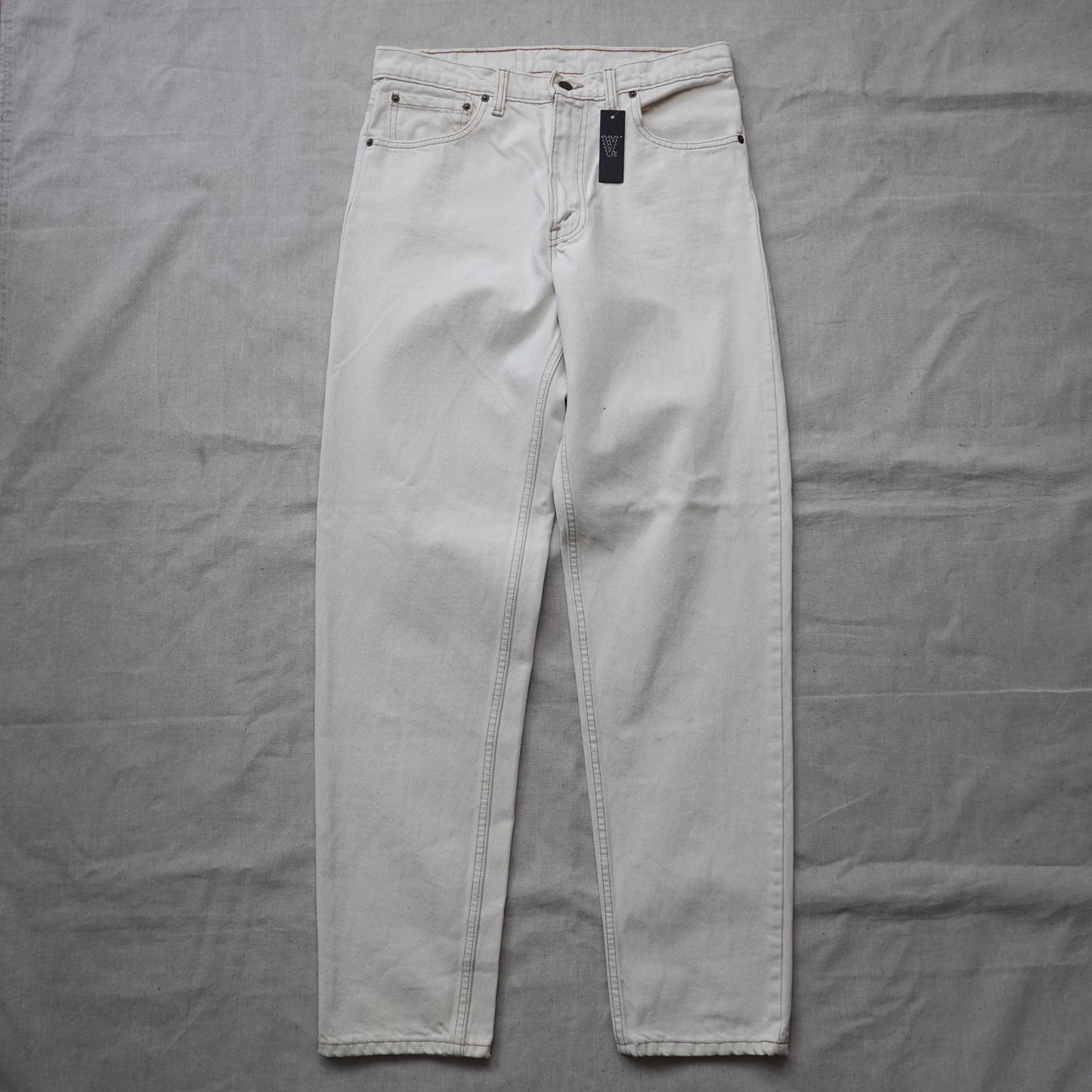 Vintage Levi's 550 Pant CREAM - Size 33