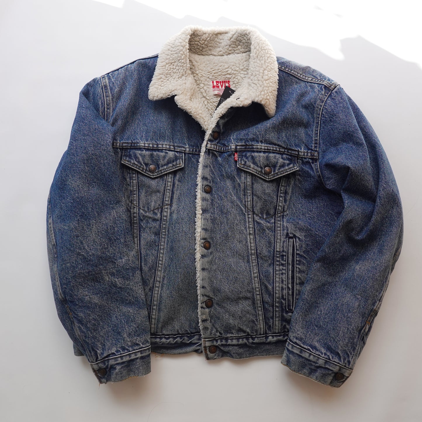 Vintage Levis Sherpa Jacket - Size L