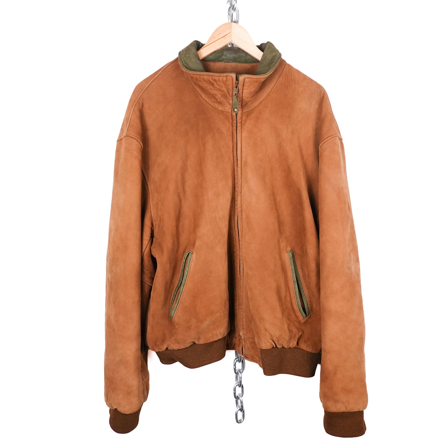 Vintage L.L. Bean Leather Suede Jacket - Size XL