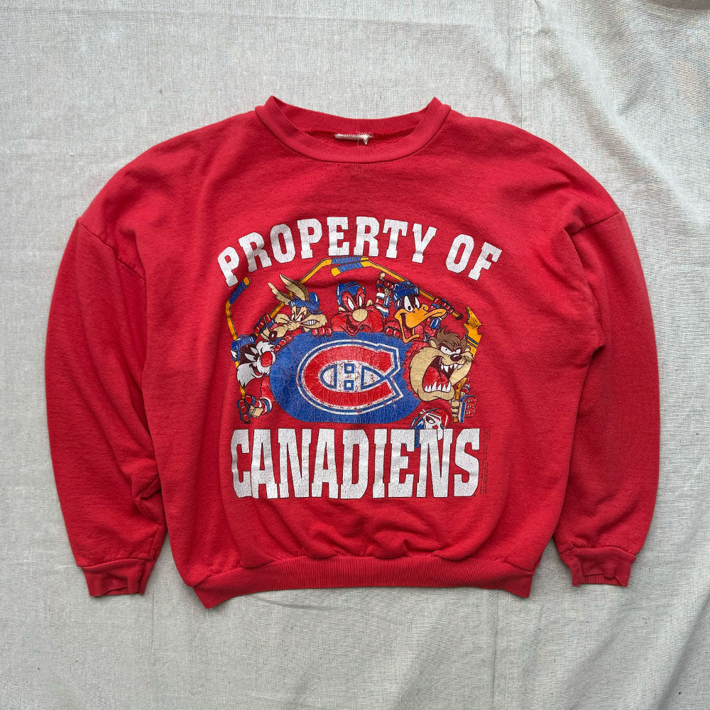1993 Looney Canadiens Crew - Fits S