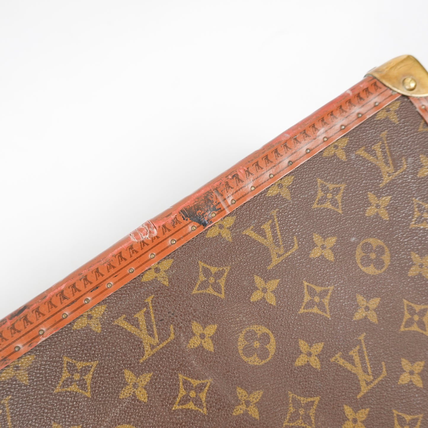Louis Vuitton Vintage Alzer 75 Trunk - Broken Handle