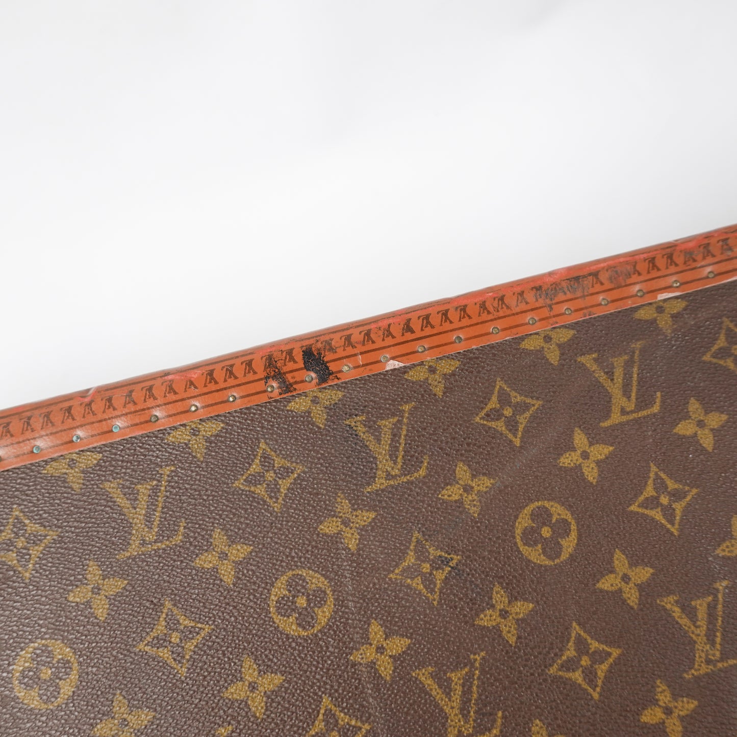 Louis Vuitton Vintage Alzer 75 Trunk - Broken Handle