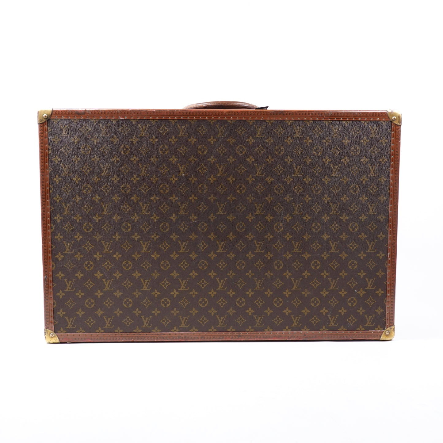 Louis Vuitton Vintage Alzer 75 Trunk - Broken Handle