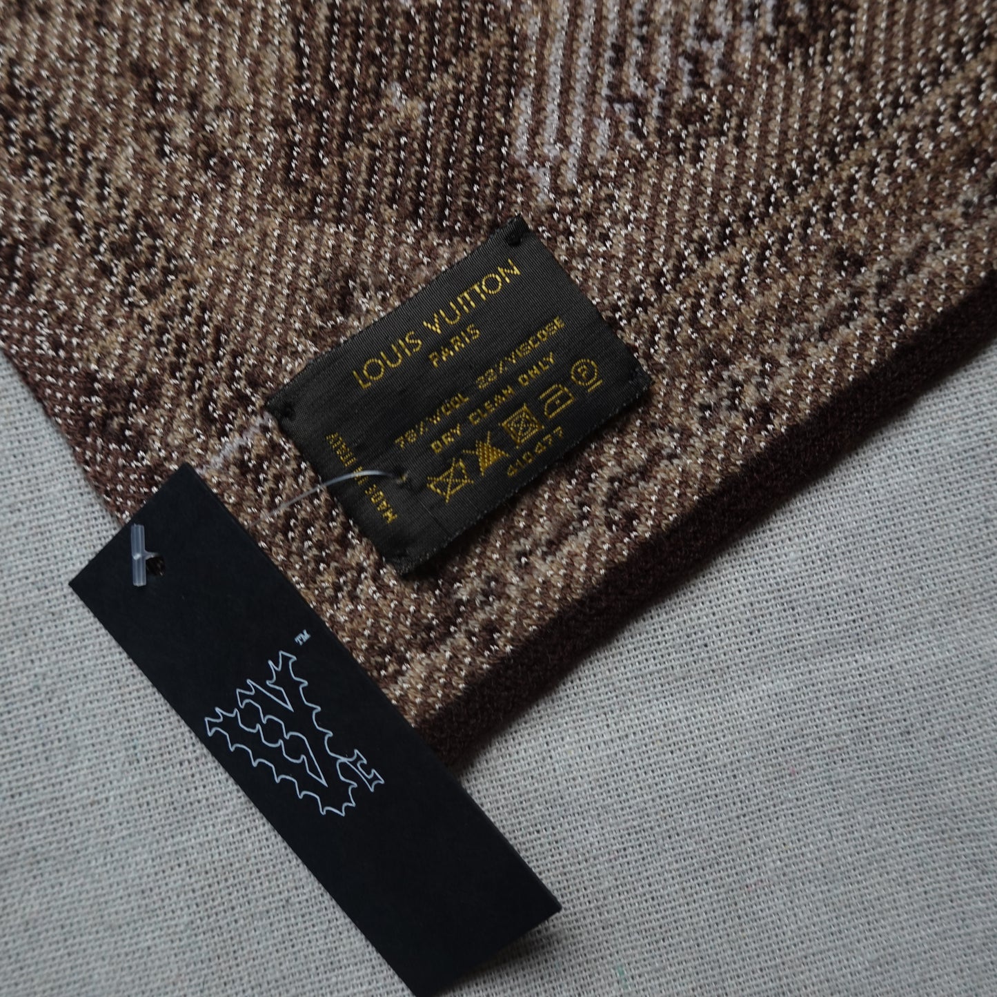 Vintage Louis Vuitton Wool Scarf