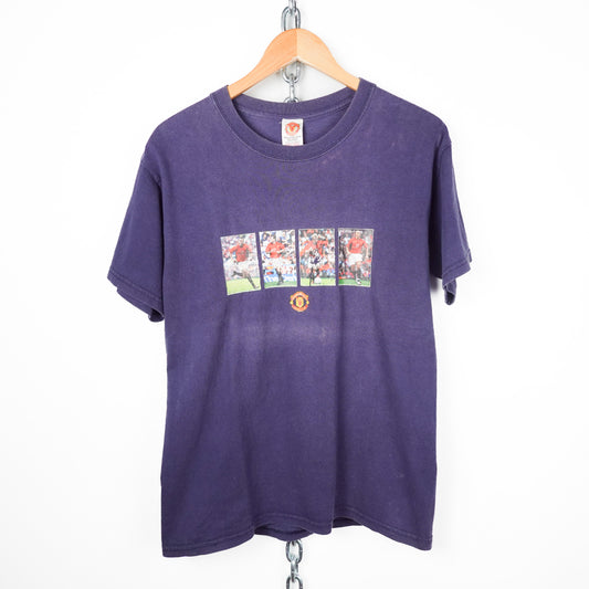 Vintage Man U Tee - Size M