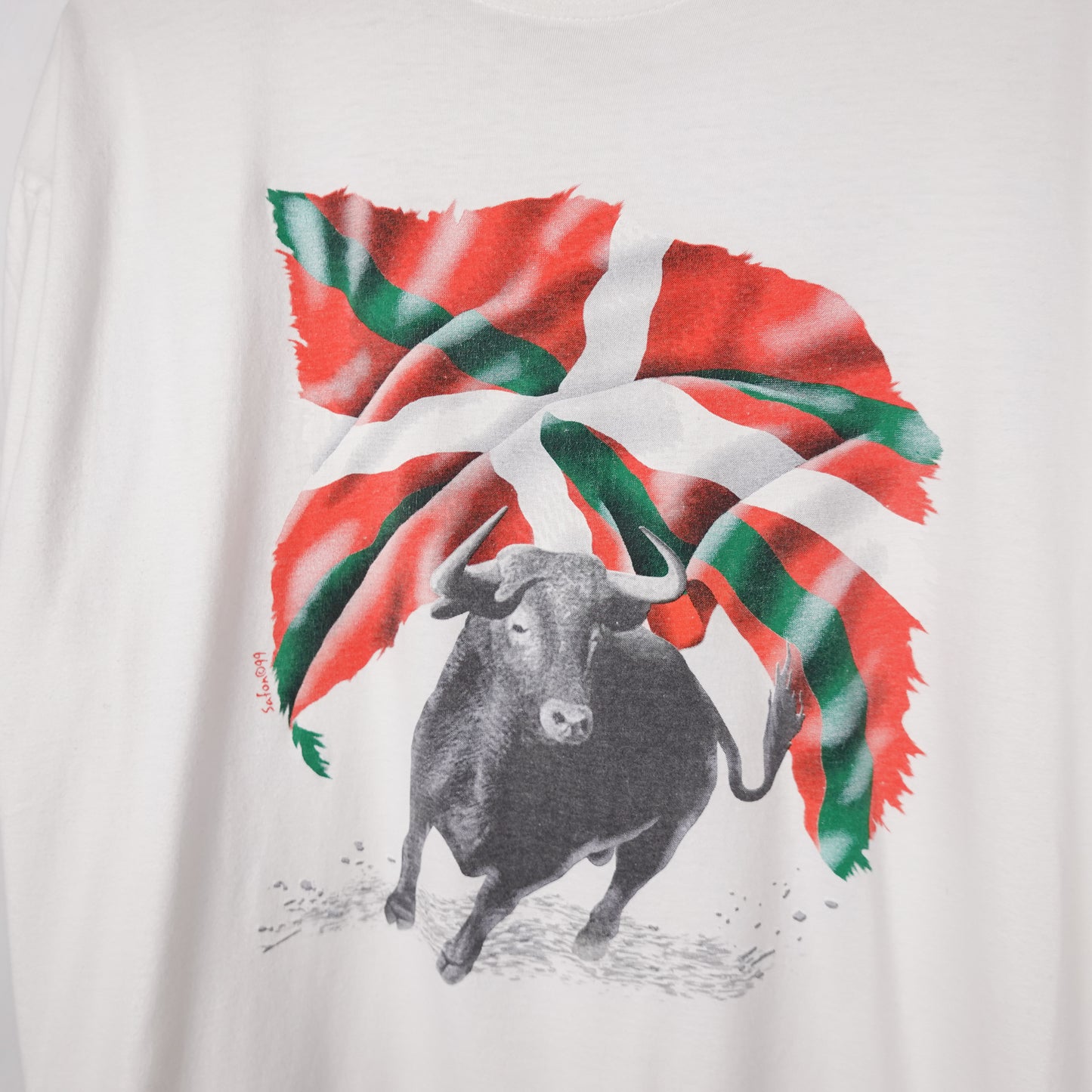 1999 Basque Flag Tee - Size XL