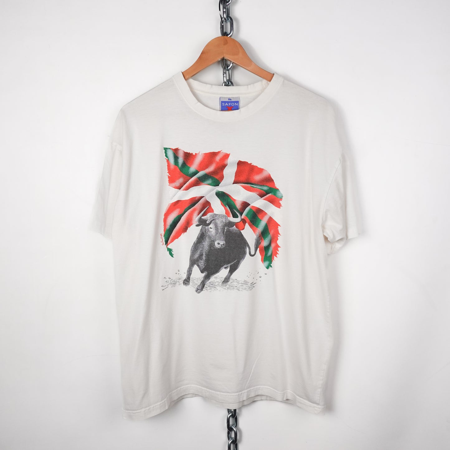 1999 Basque Flag Tee - Size XL