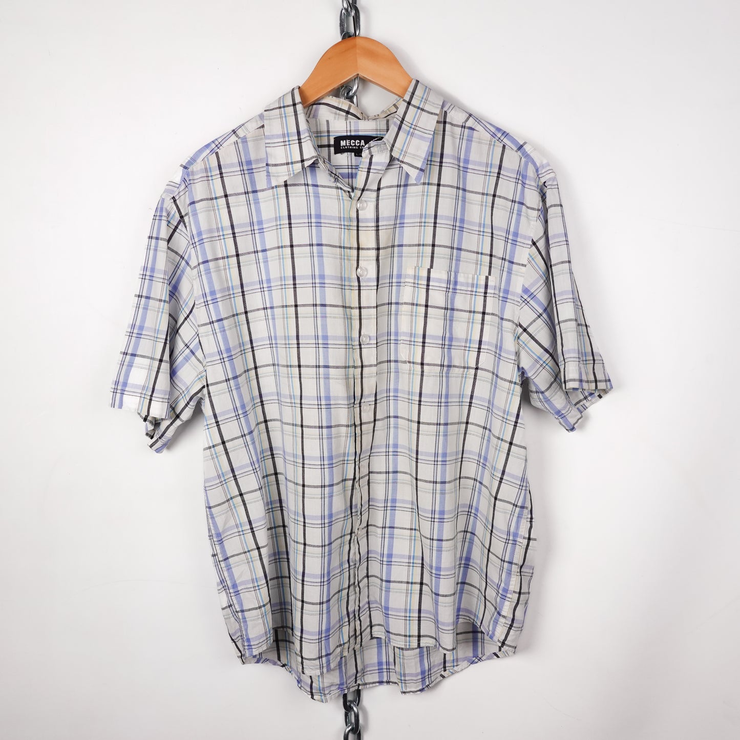 Vintage Mecca SS Button Up - Size L