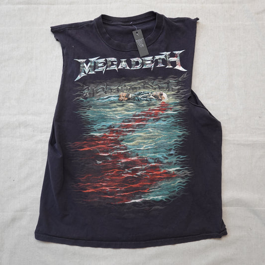 2009 Megadeath Cut-Off Tee - Size XL