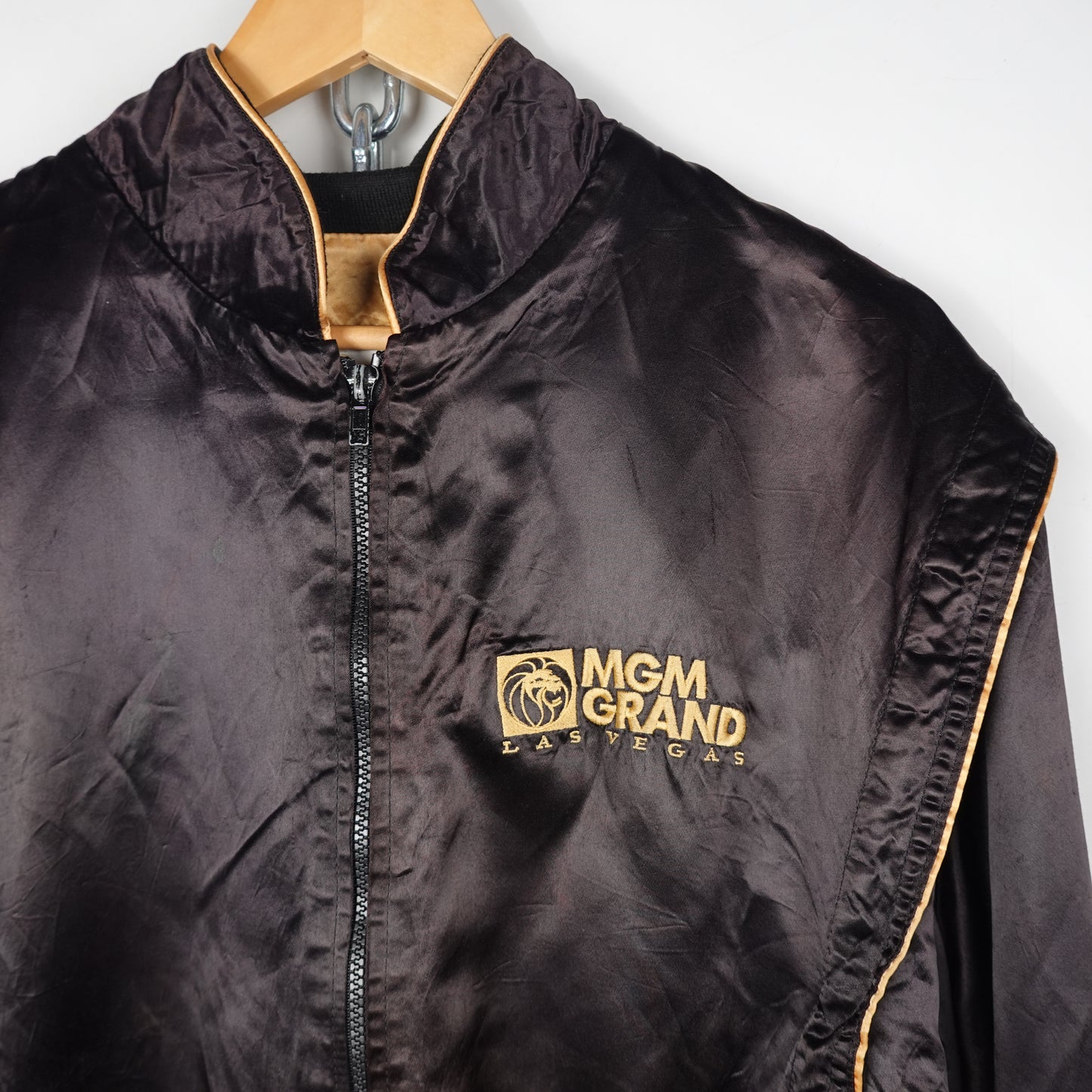 Vintage MGM Las Vegas Satin Jacket - Size XL