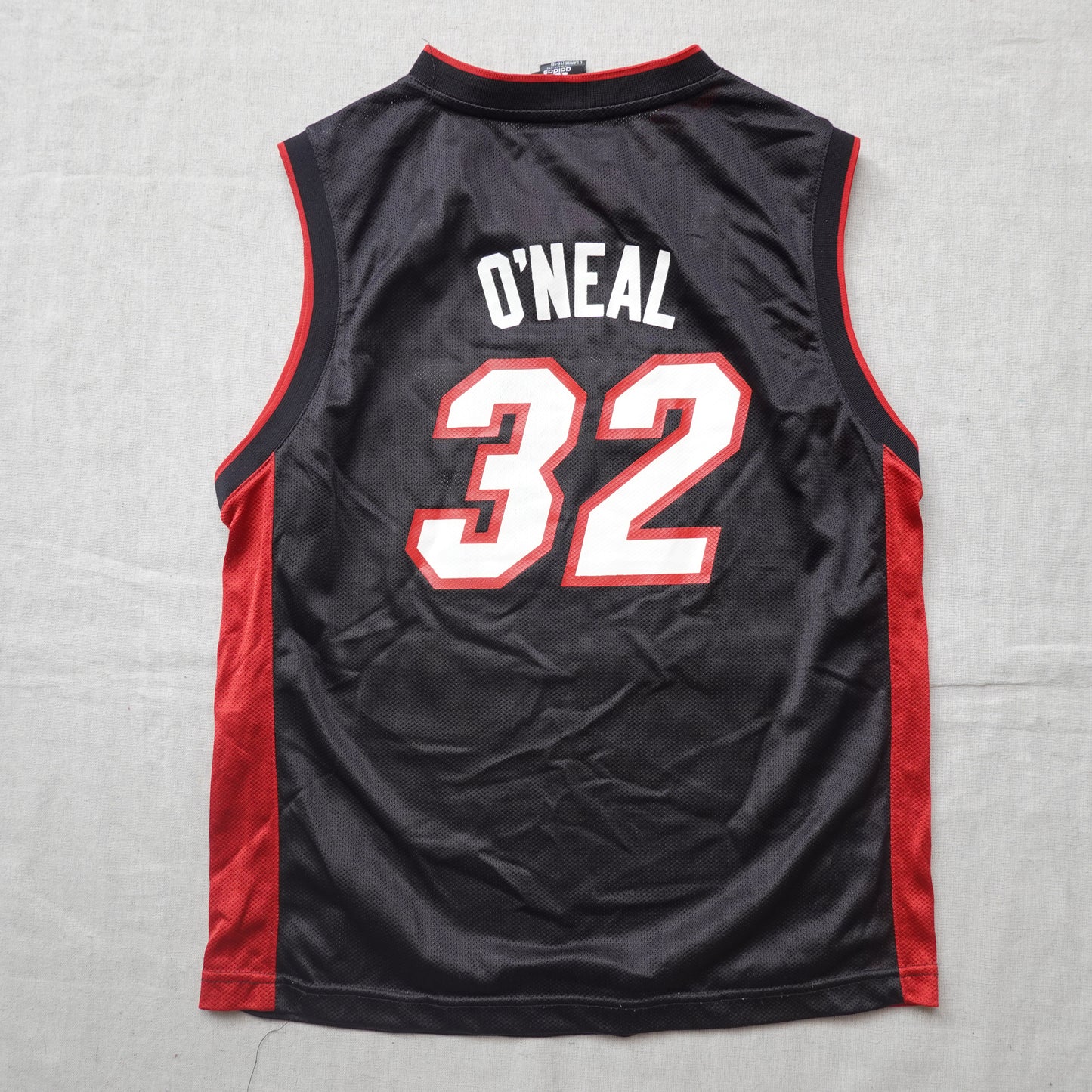 Vintage Adidas Miami Heat Shaq Jersey - Youth L
