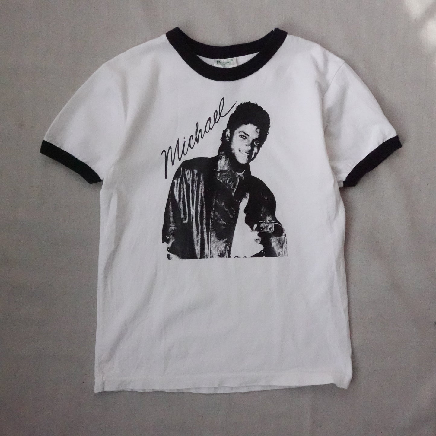 Vintage Michael Jackson Ringer Tee - Size M