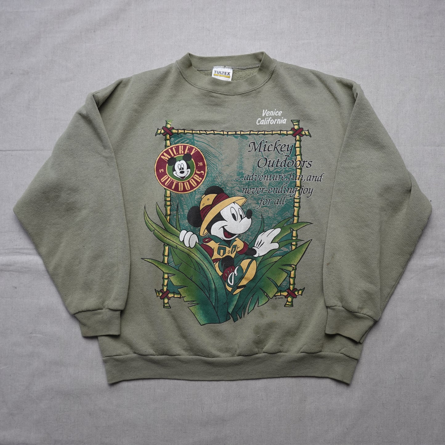 Vintage Mickey Outdoors Crewneck - Size L