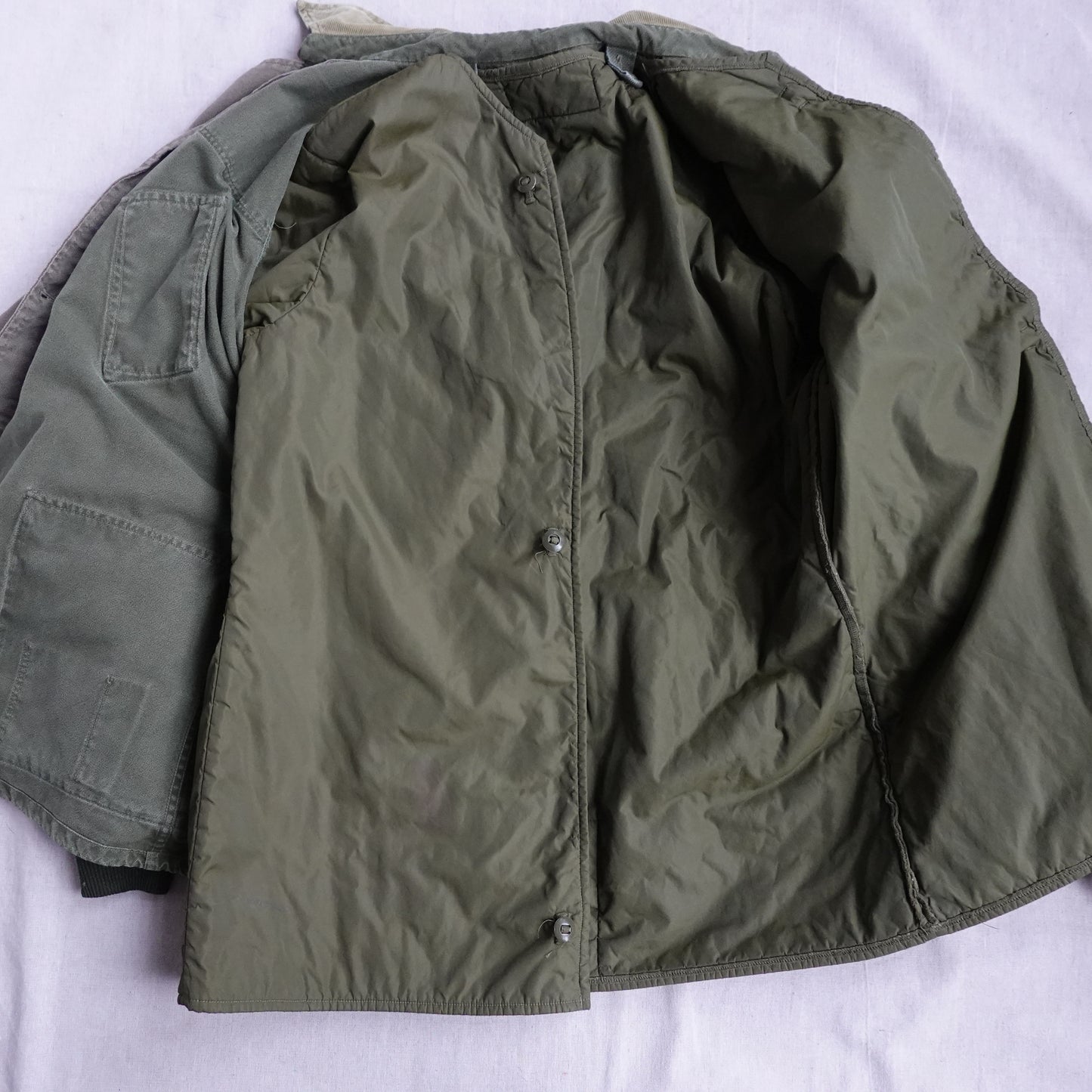 1966 Lined Military Jacket - Size L