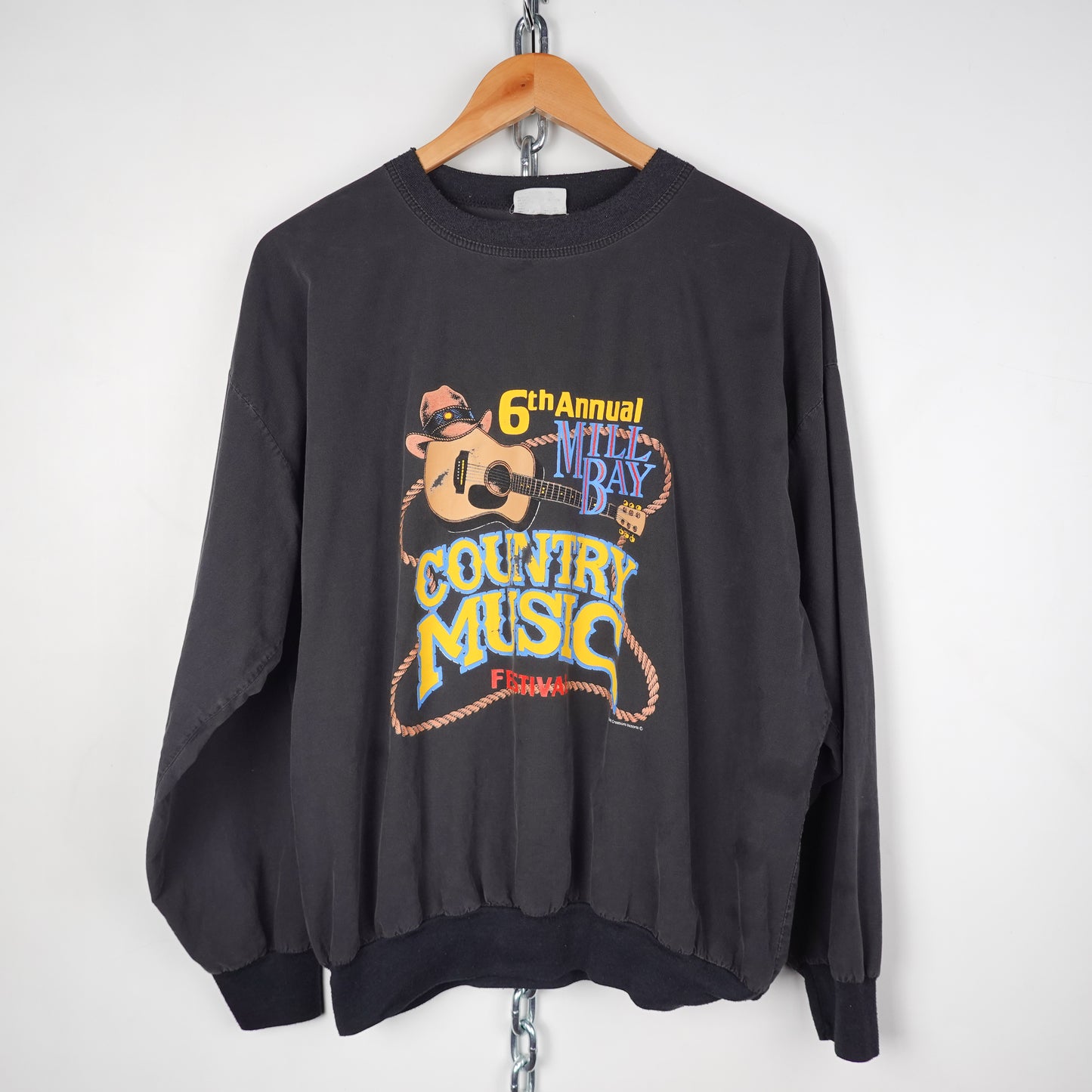 Vintage Mill Bay Country Festival Crewneck- Size XL