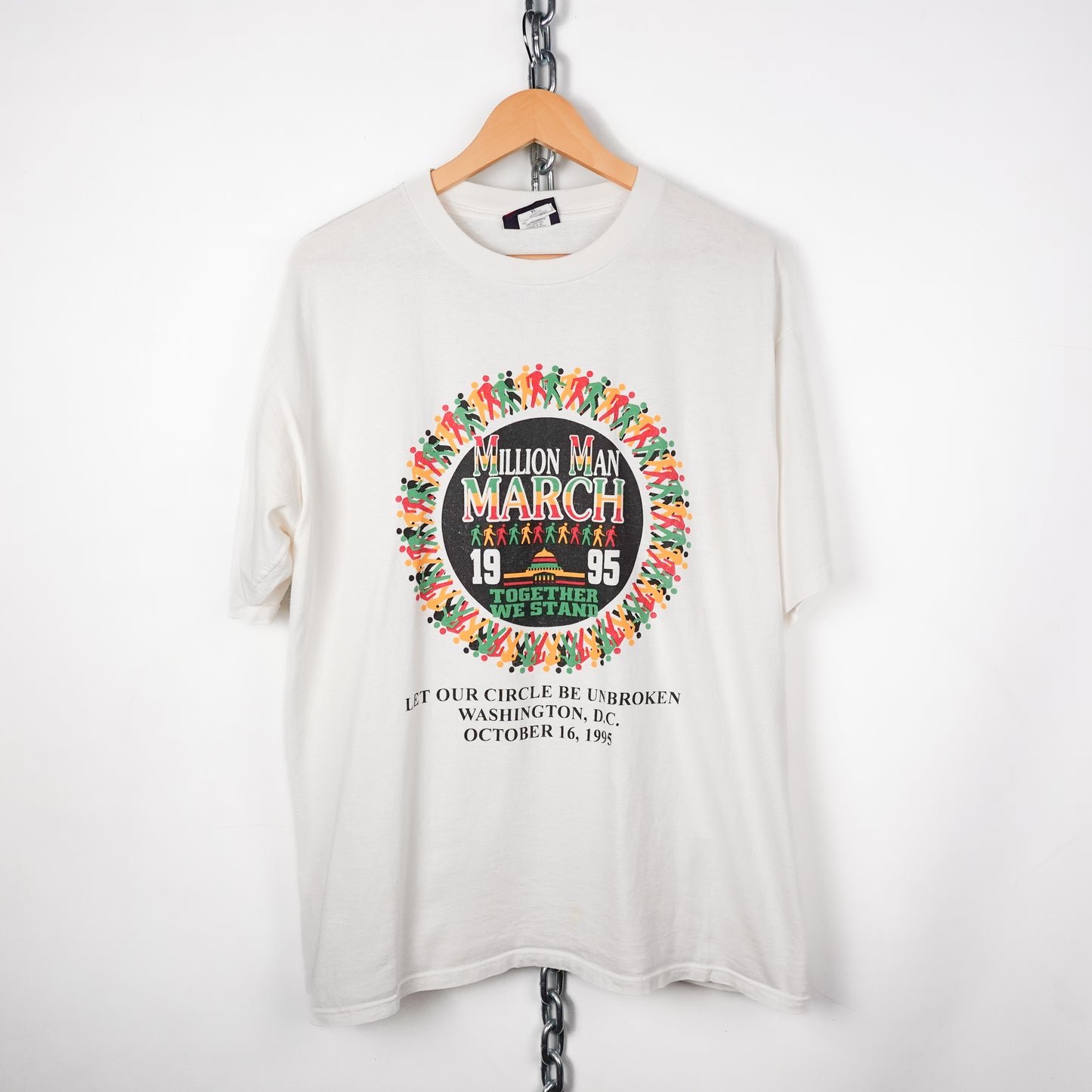 1995 Million Man March Tee - Size XL