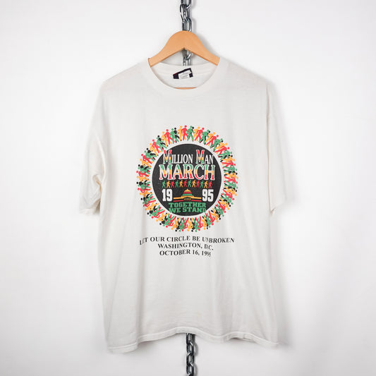1995 Million Man March Tee - Size XL