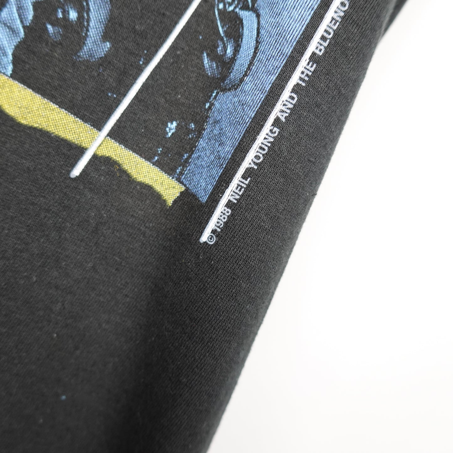1980s Neil Young & The Bluenotes Tee - Size S