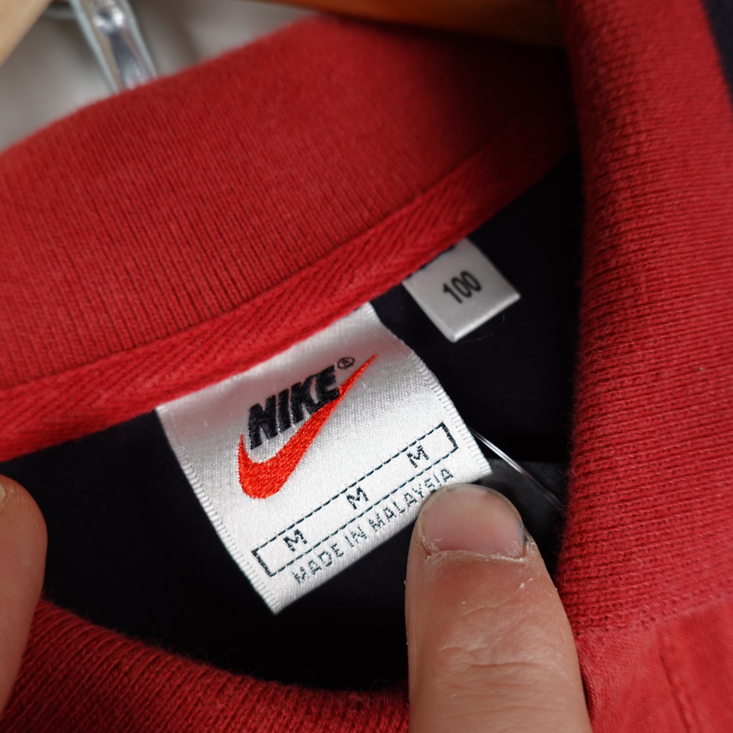 Vintage Nike Red Golf Polo - Size M