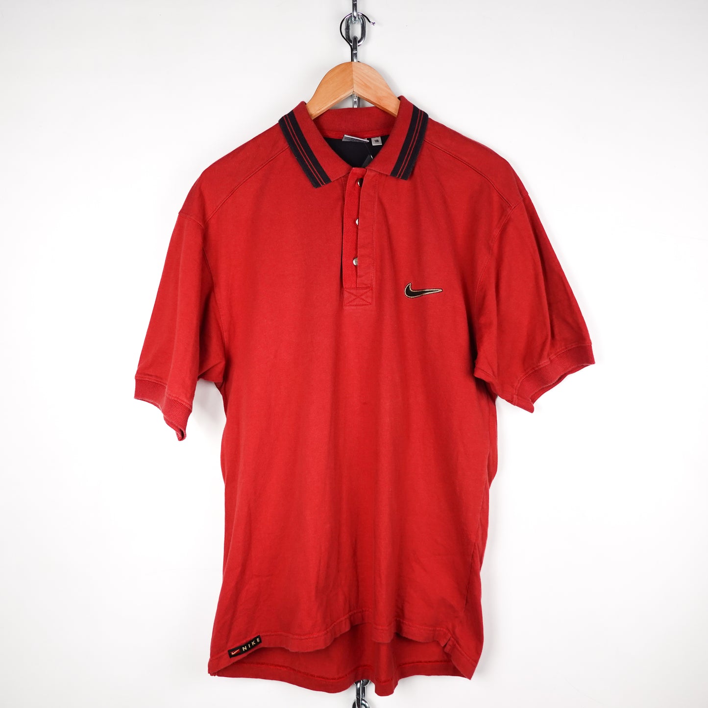Vintage Nike Red Golf Polo - Size M