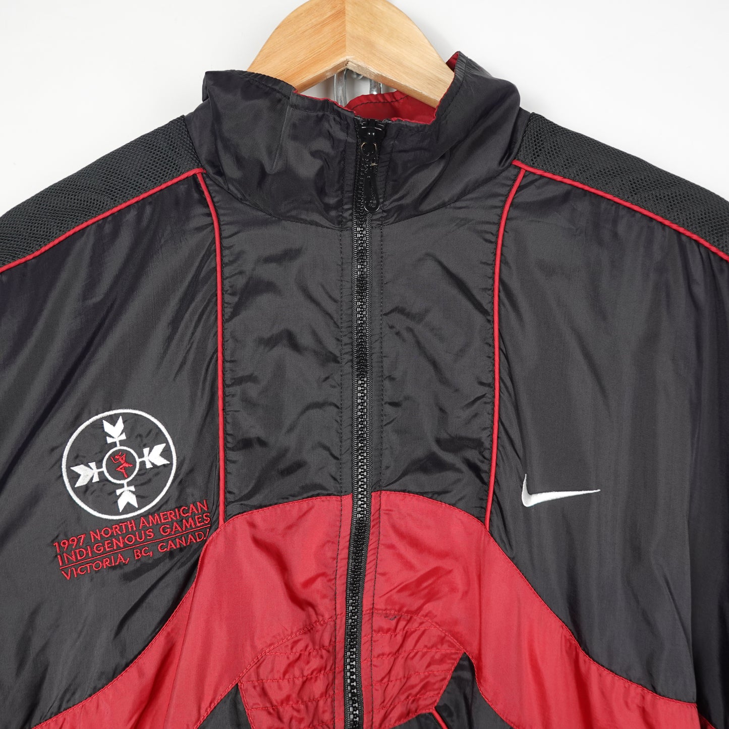 1997 Nike Indigenous Games Windbreaker - Size M