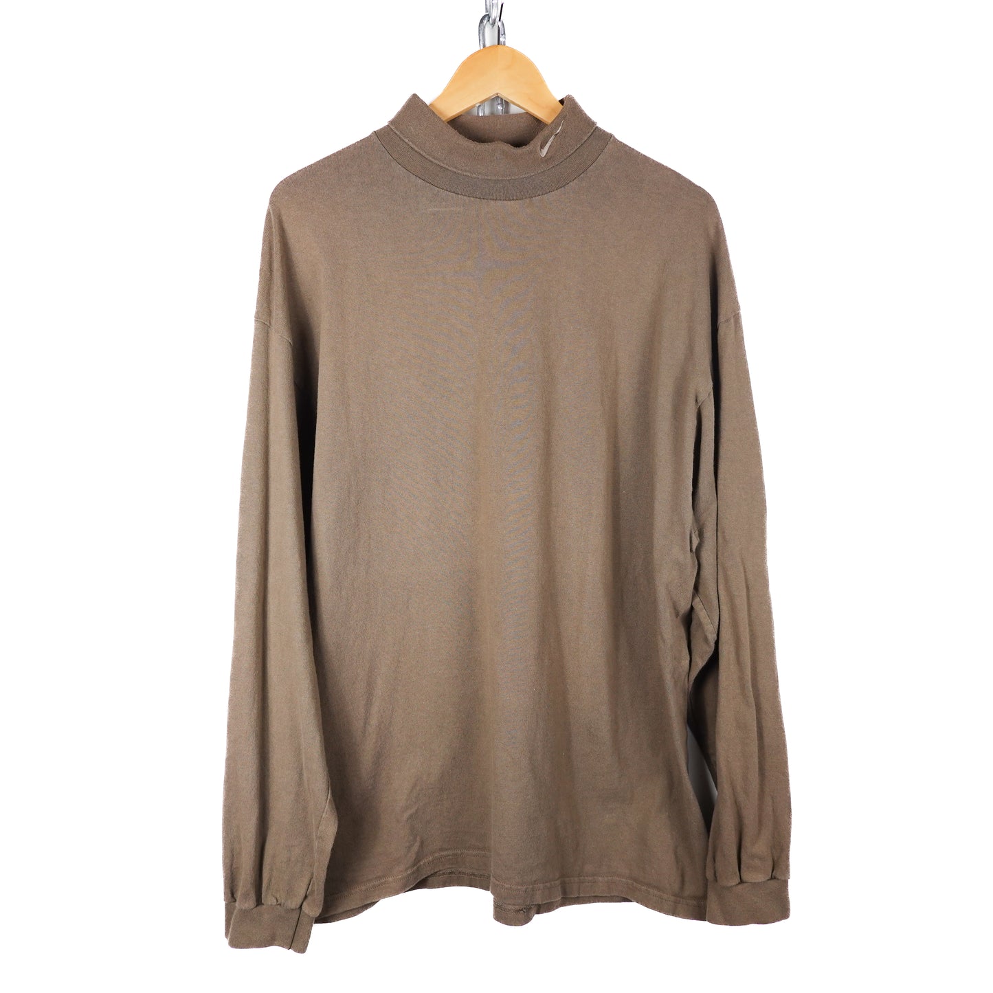 Vintage Nike Mock Neck LS Tee - Size XL