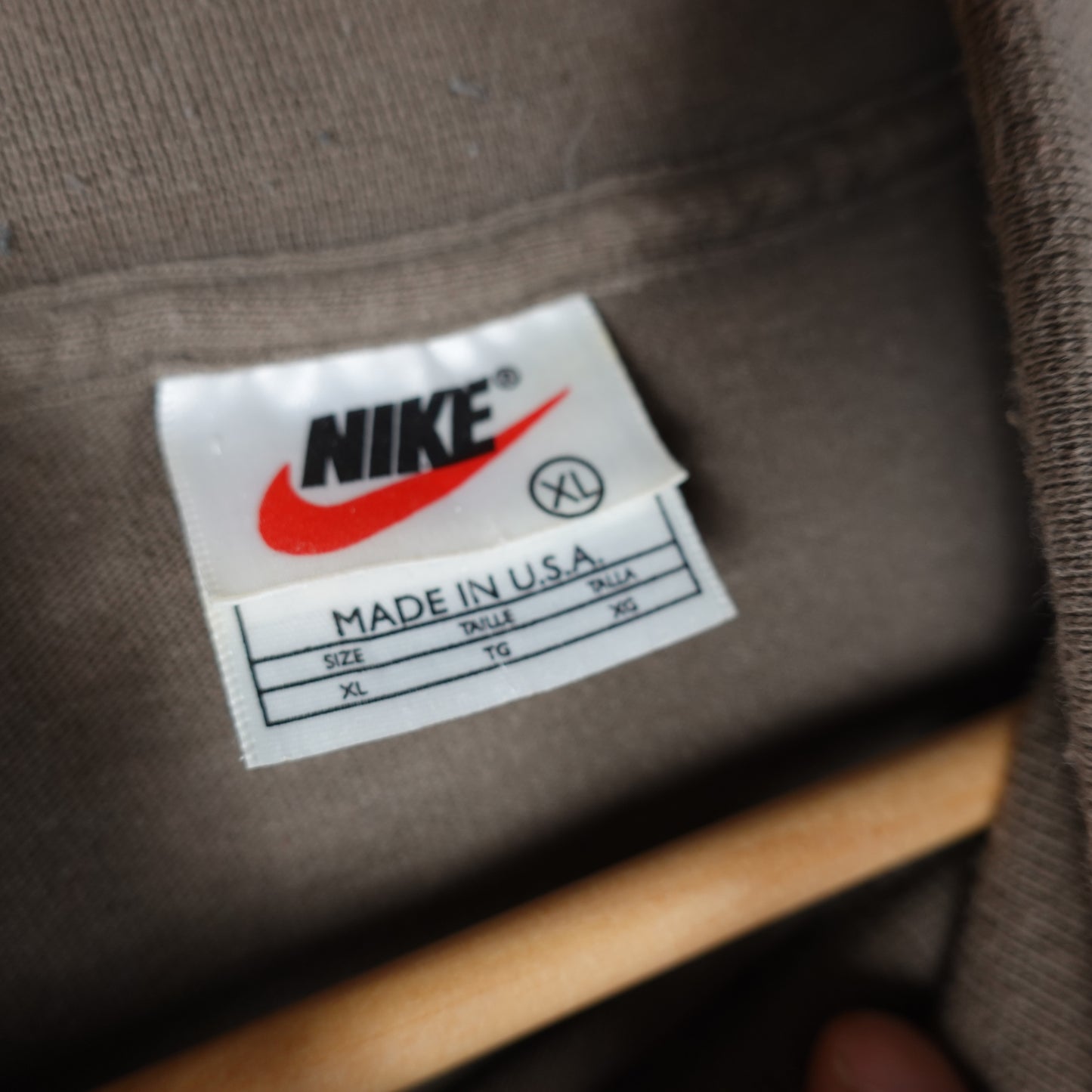 Vintage Nike Mock Neck LS Tee - Size XL