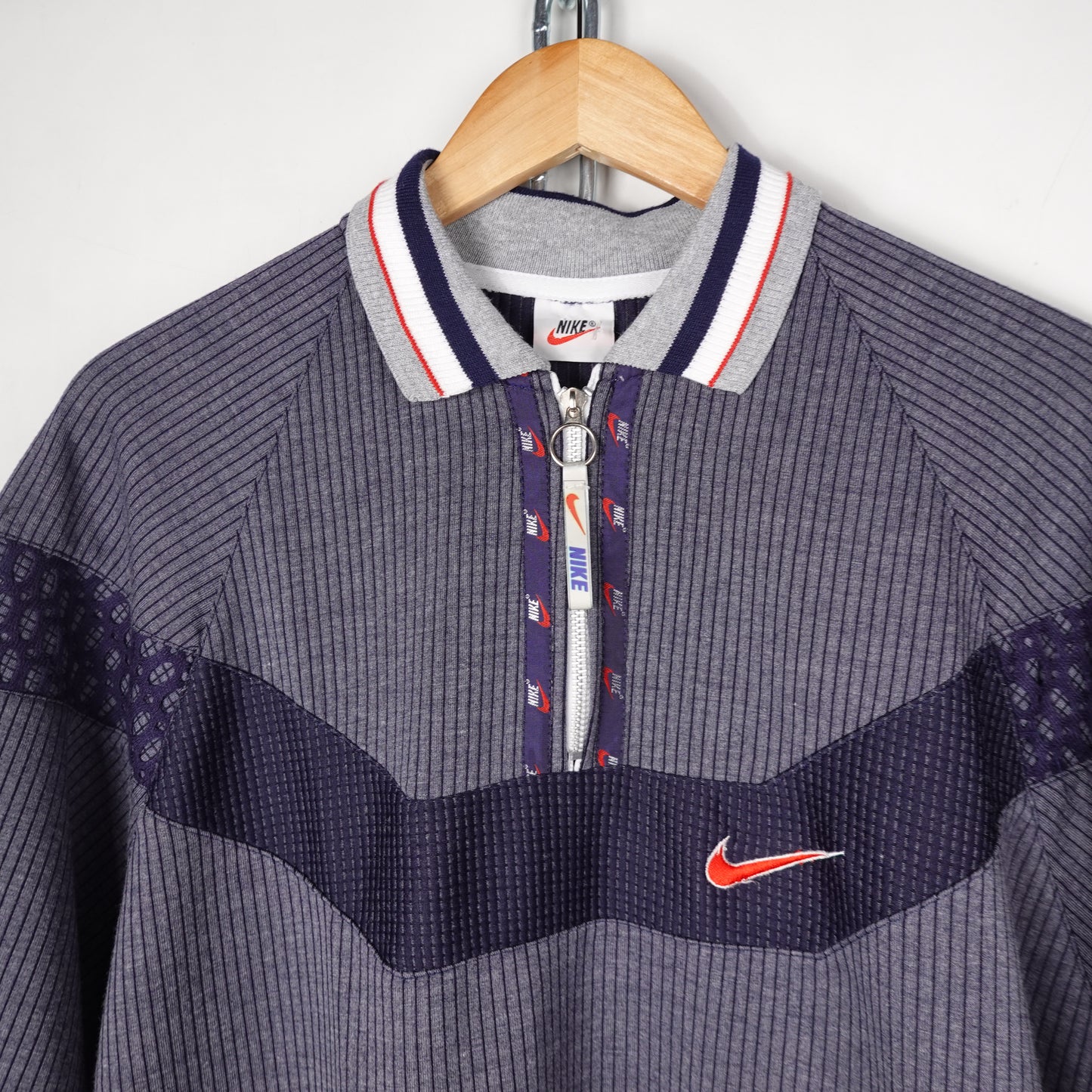 Vintage Bootleg Nike Polo Shirt - Size XL