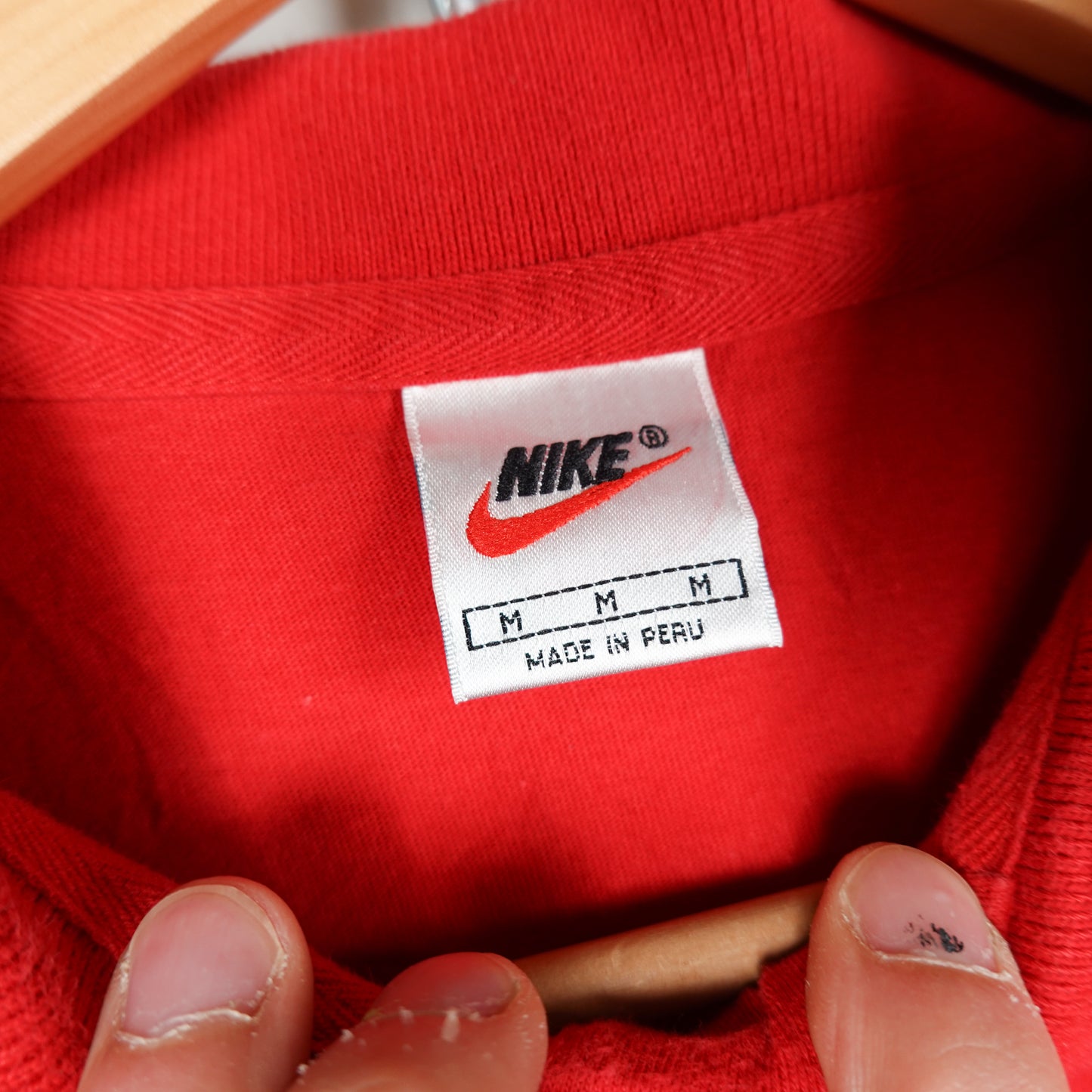 Vintage Nike Red Polo - Size M