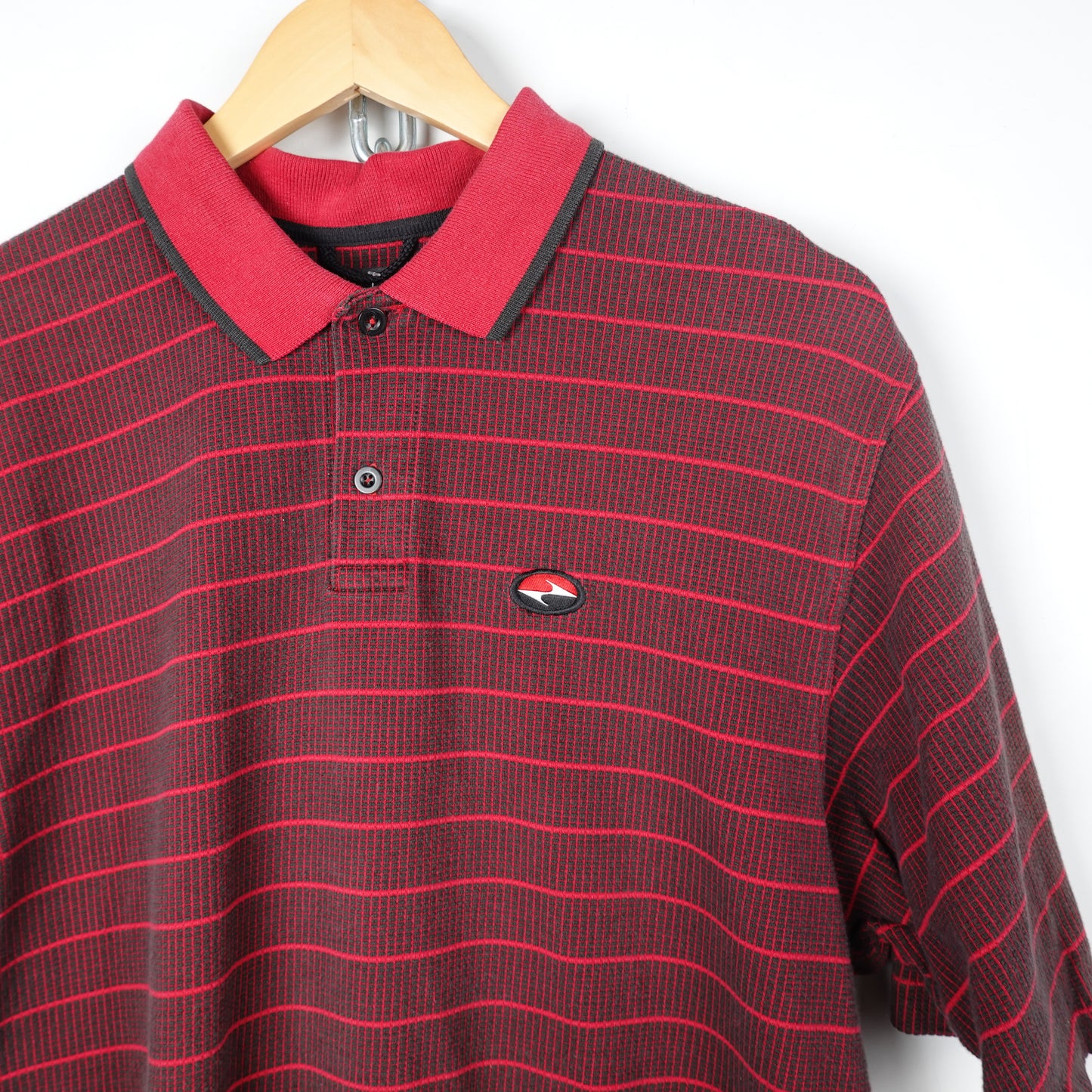 Vintage Nike Tiger Woods Polo RED - Size M