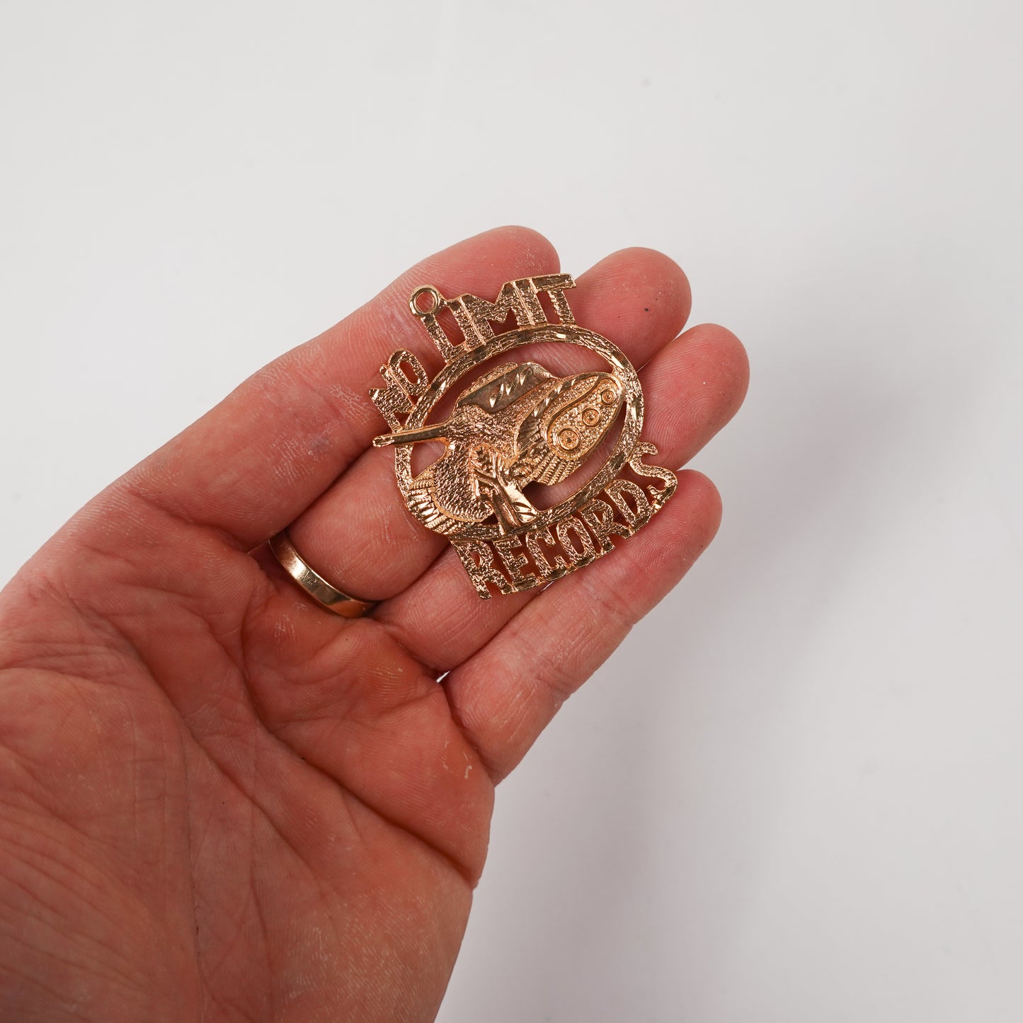 Vintage No Limit Records Pendant