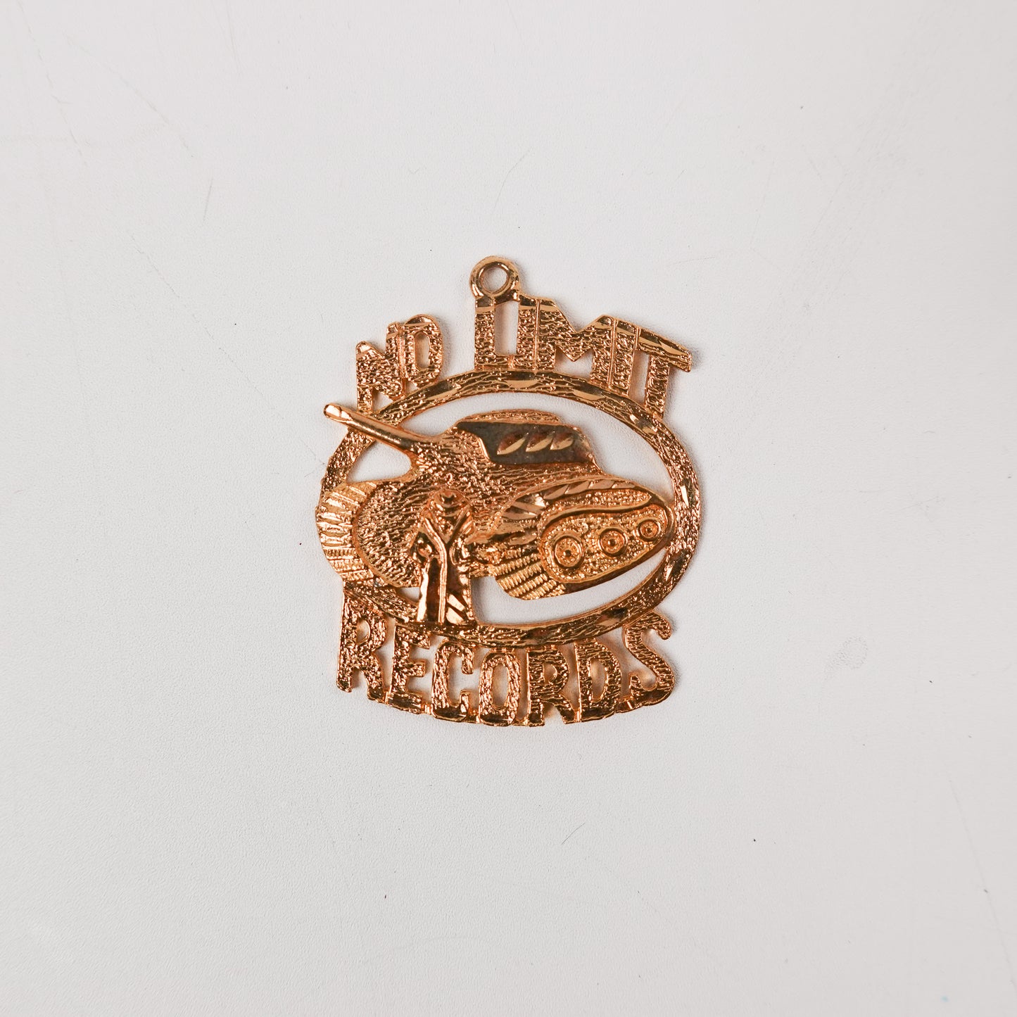 Vintage No Limit Records Pendant