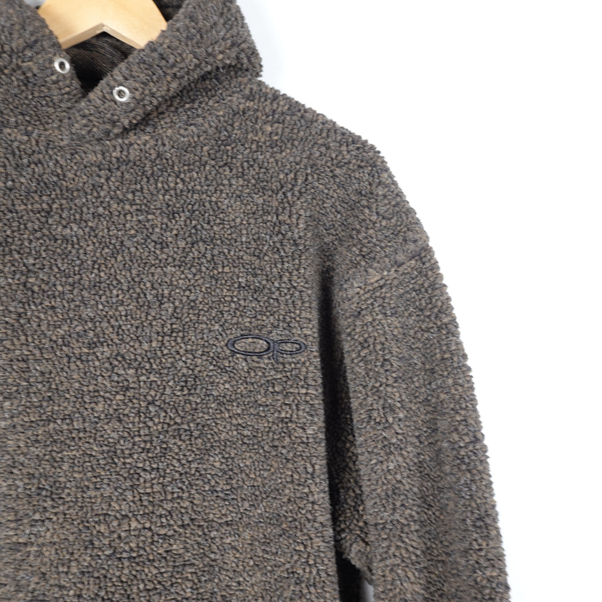 Vintage Ocean Pacific Sherpa Hoodie - Size M