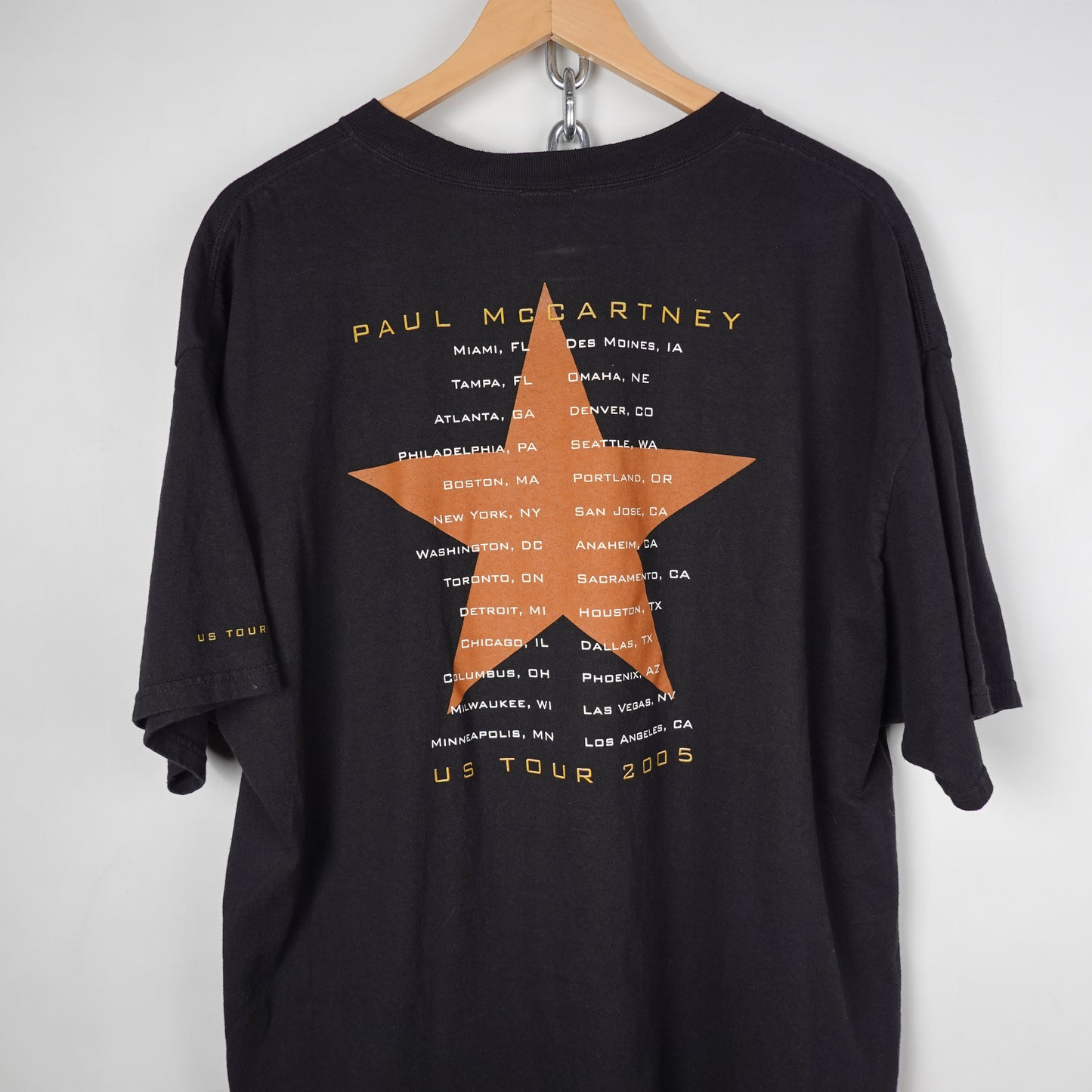 2005 Paul McCartney Tour Tee - Size L
