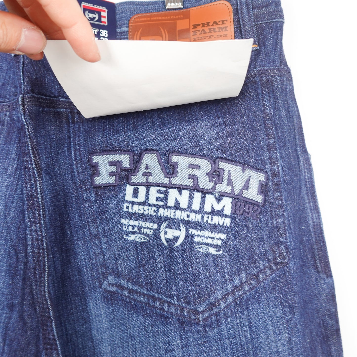 Phat Farm Baggy Denim Pant - Size 36