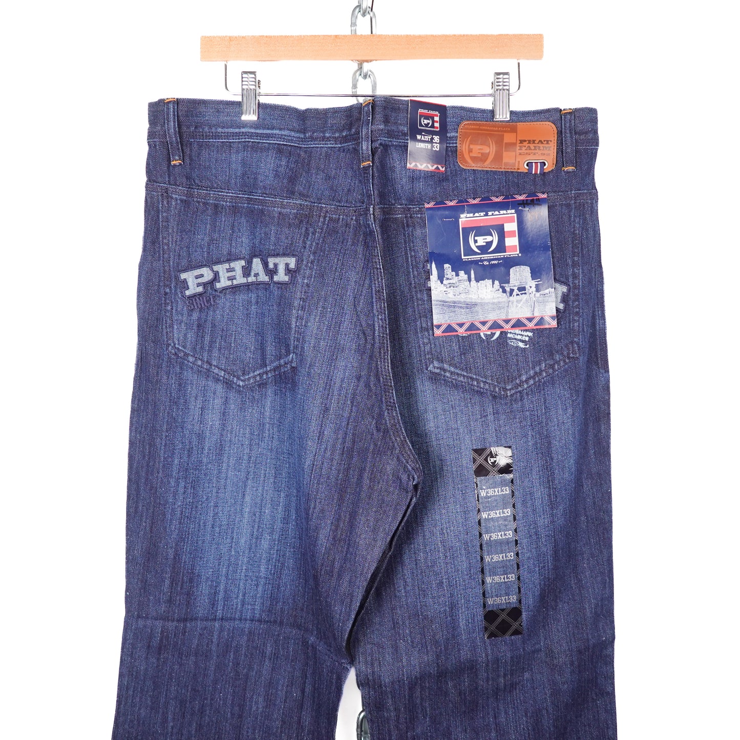 Phat Farm Baggy Denim Pant - Size 36