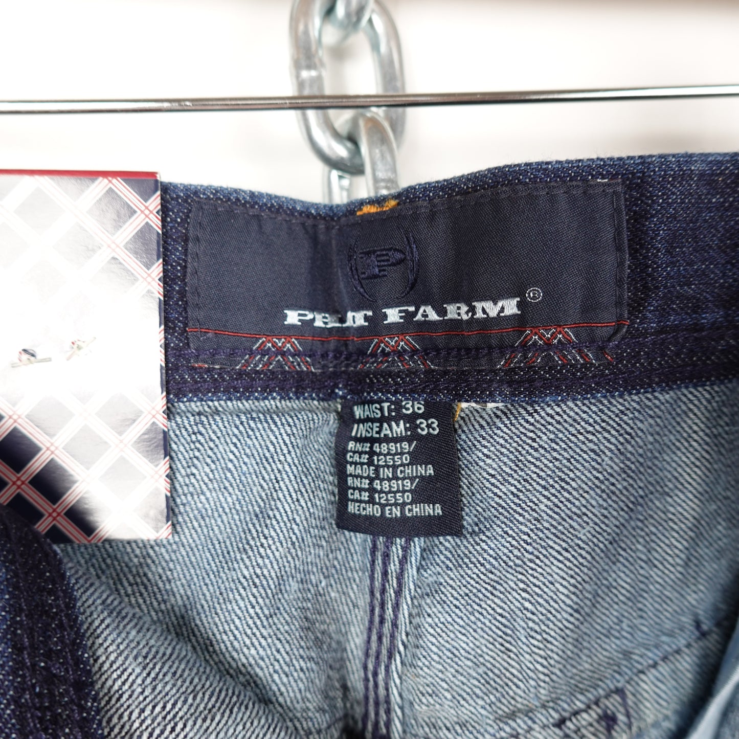 Phat Farm Baggy Denim Pant - Size 36