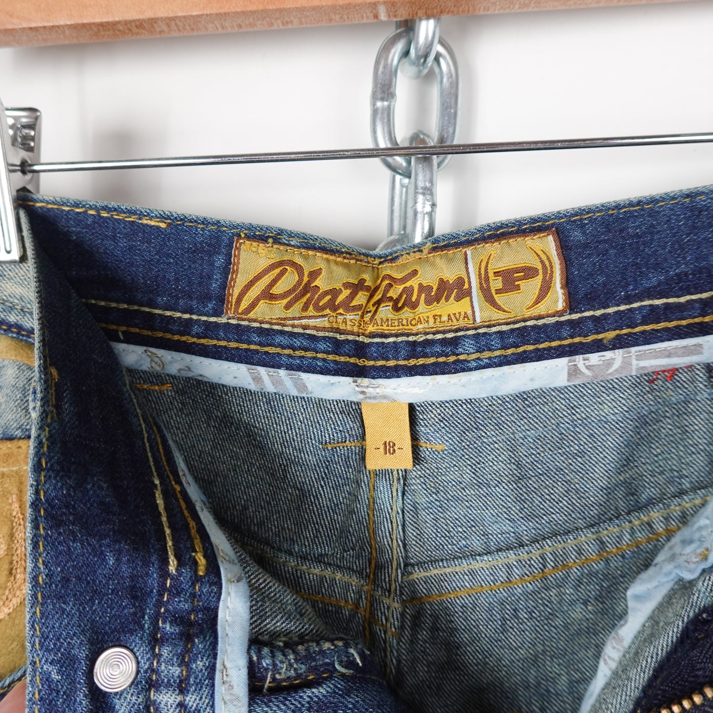 Phat Farm Faded Denim Pant - Size 28